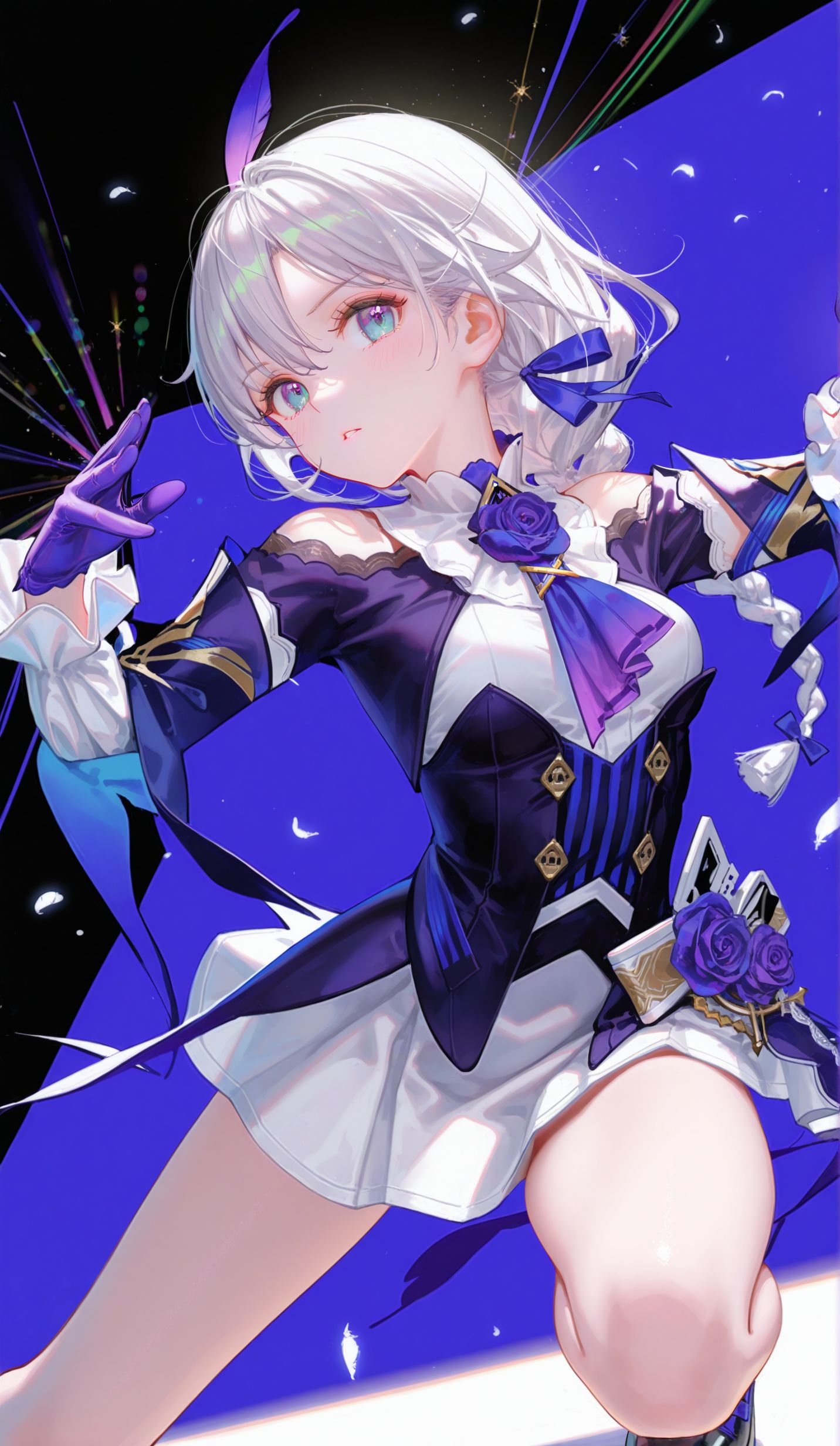 卡莲卡斯兰娜 崩坏三 渔网袜 游戏美图