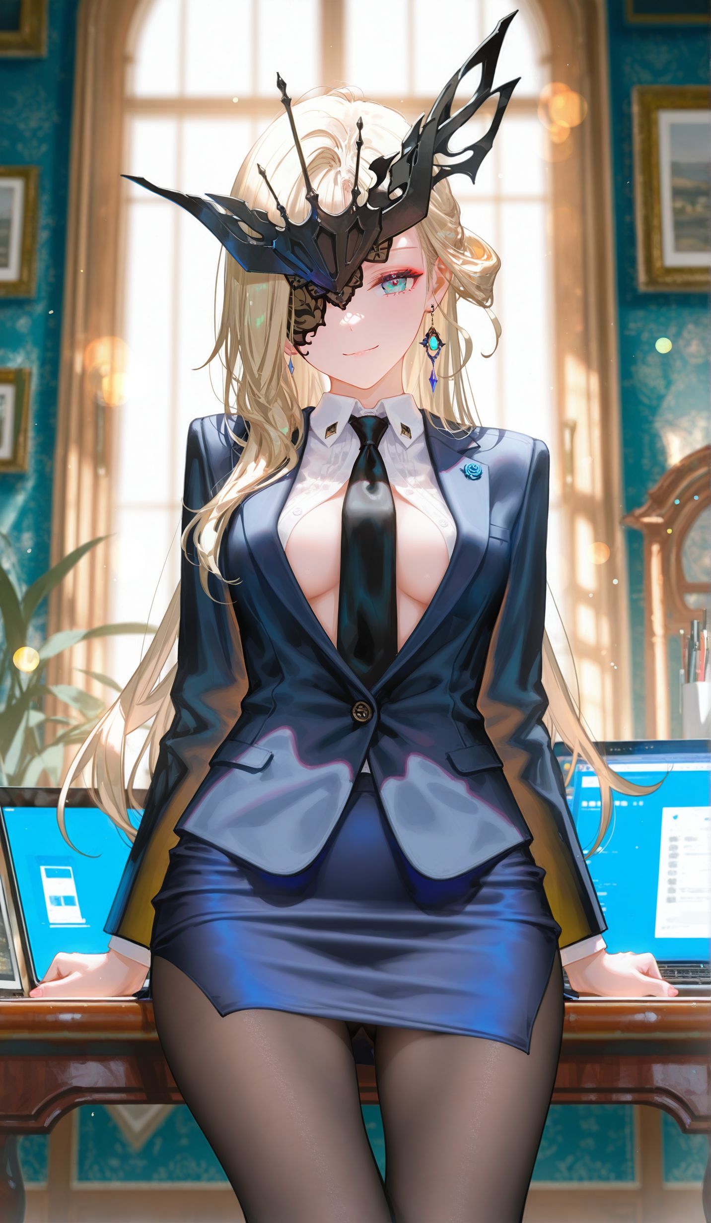 女士职业装 原神游戏ai绘图