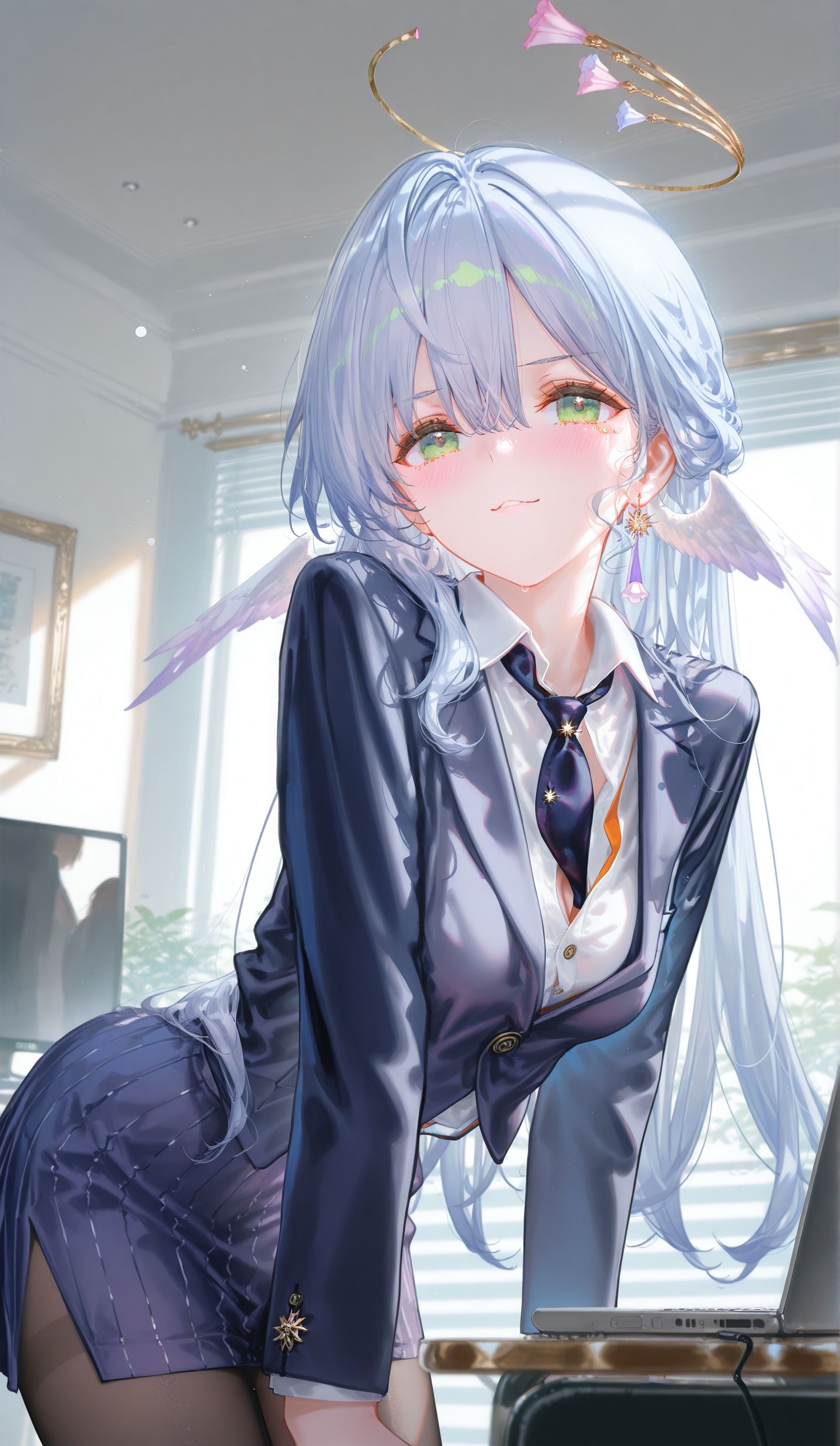 知更鸟职业装 二次元崩坏星穹铁道 黑丝白丝