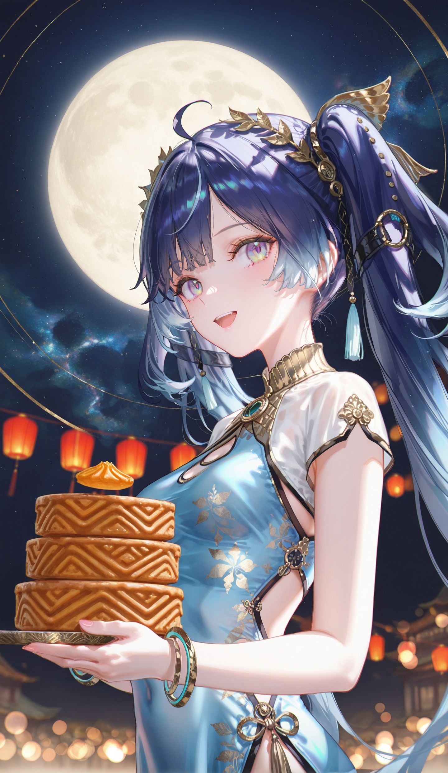 尤诺 中秋节主题 鸣潮游戏壁纸