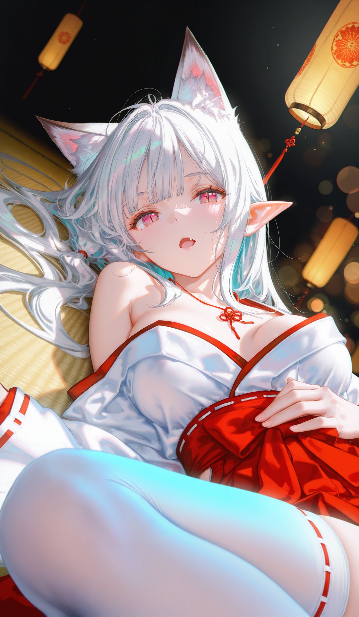 会有喜欢狐娘的嘛？ai创作 ai生成 二次元