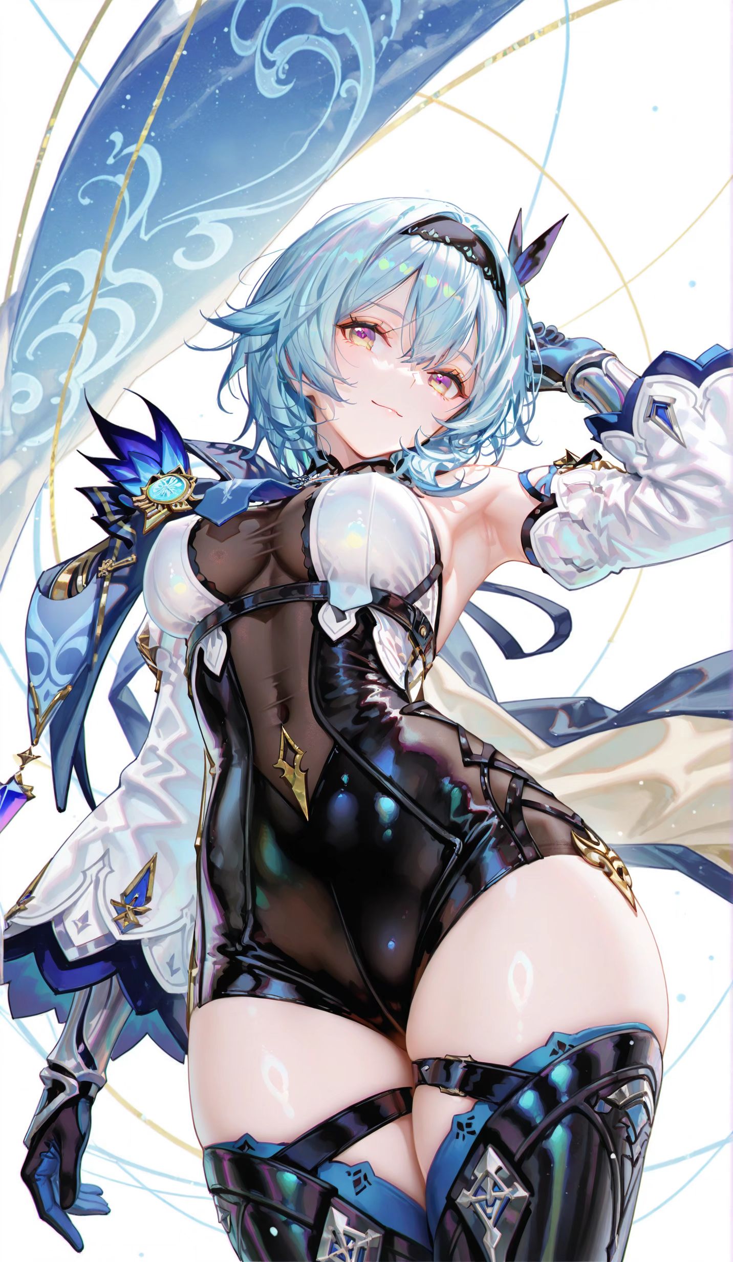 优菈 原神 二次元游戏人物 肉肉腿 大长腿