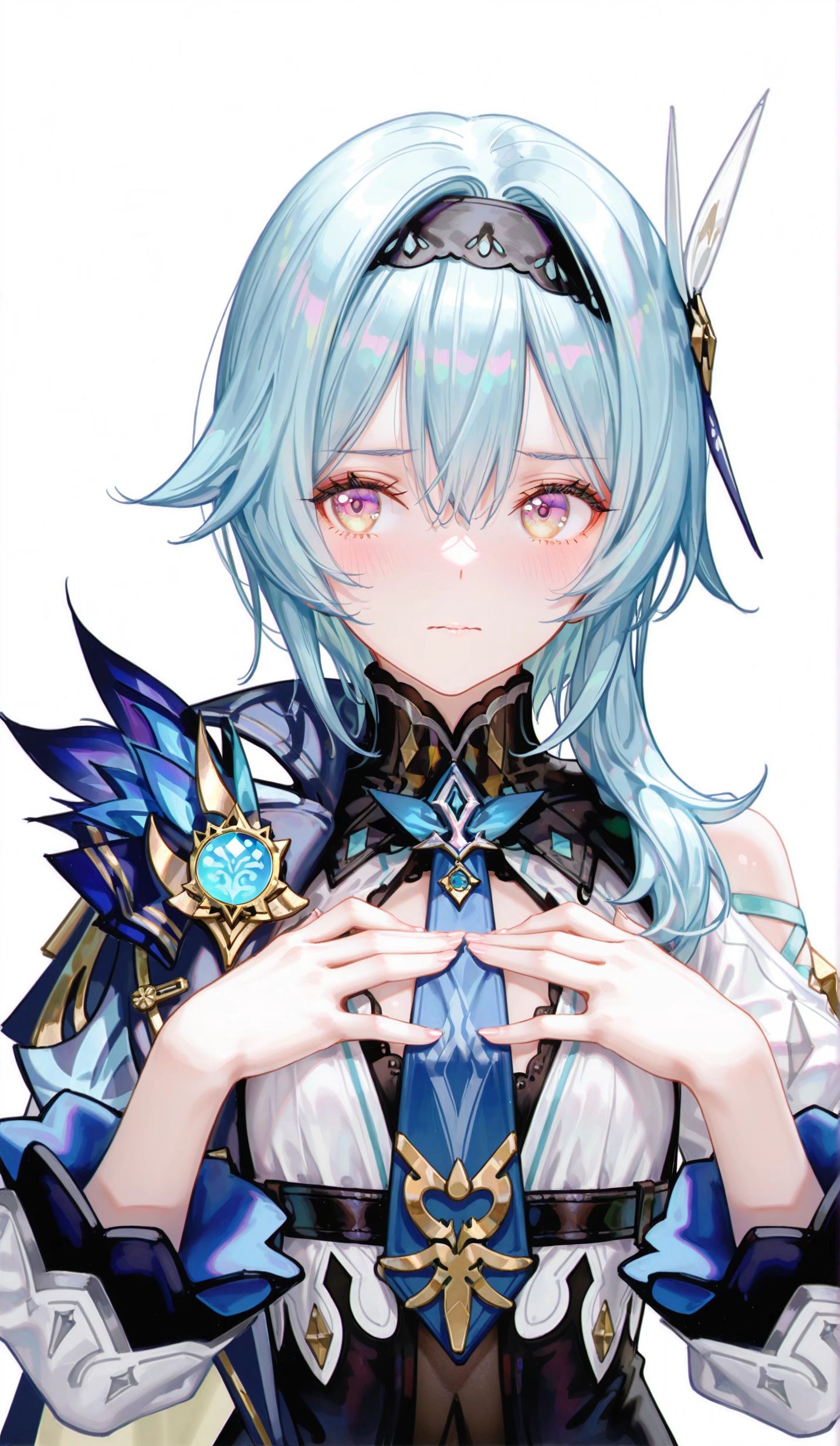 优菈 原神 二次元游戏人物 肉肉腿 大长腿