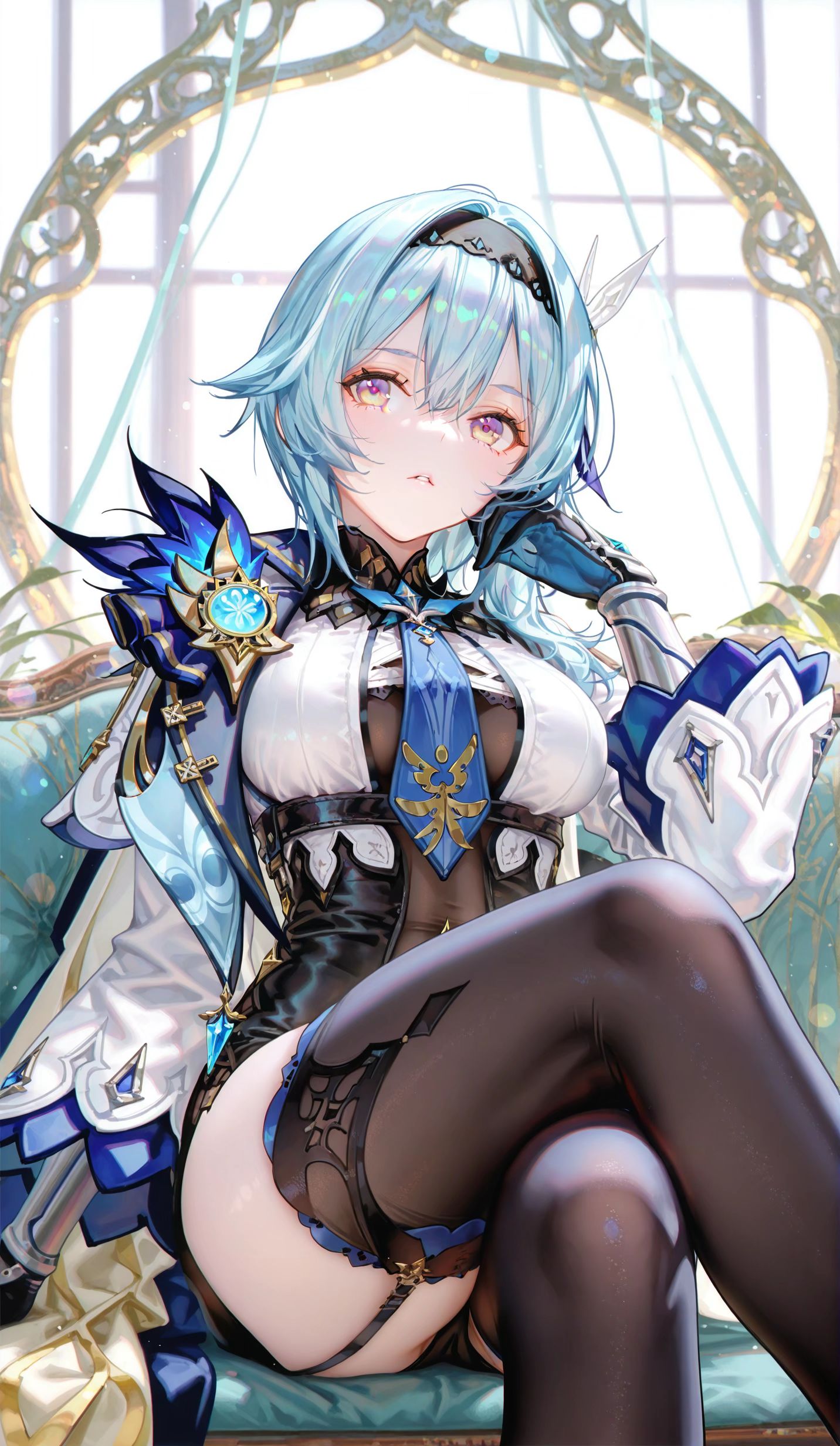 优菈 原神 二次元游戏人物 肉肉腿 大长腿