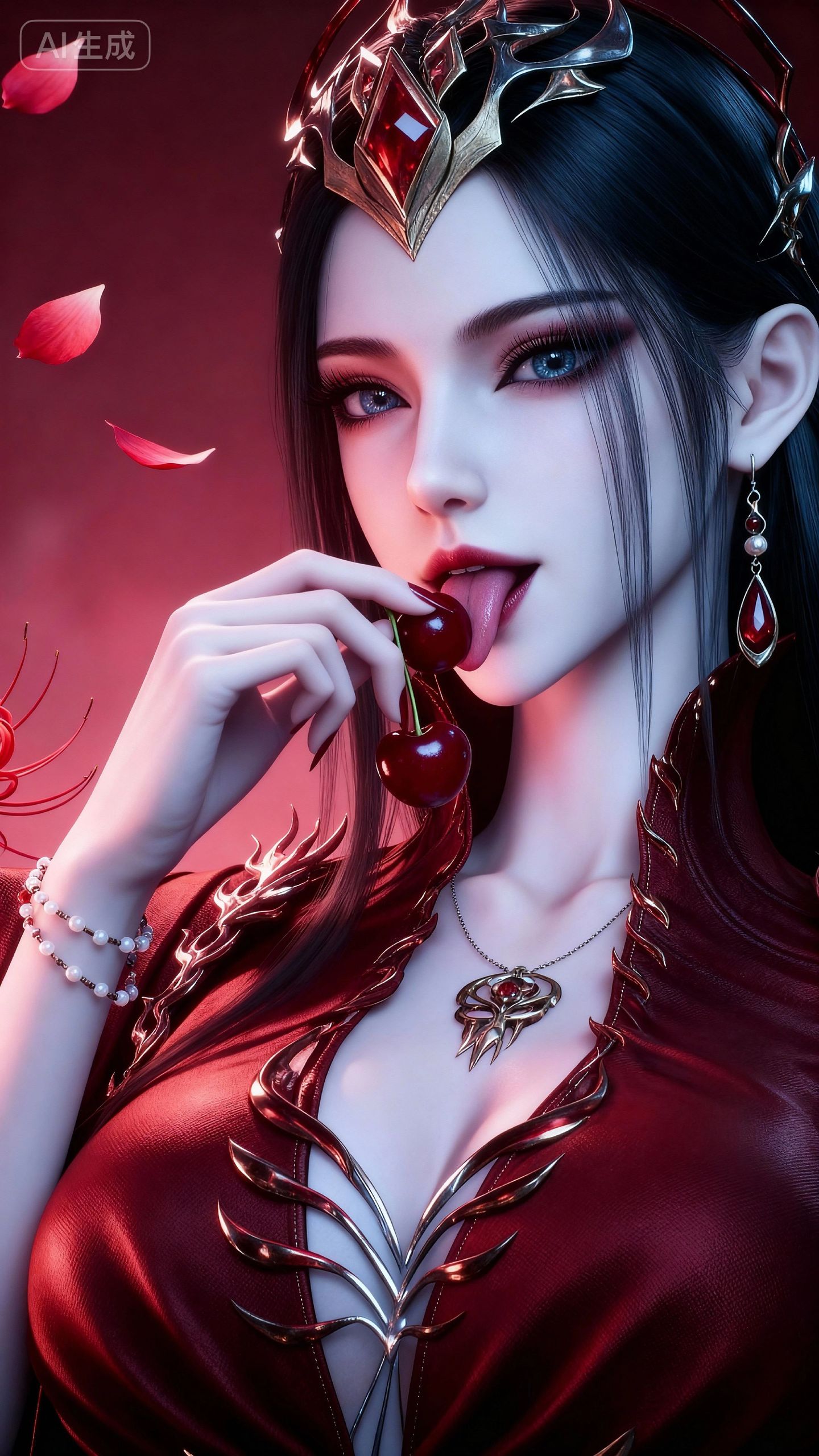 叶夕水4k壁纸 斗罗大陆2 绝世唐门 AIcg绘画