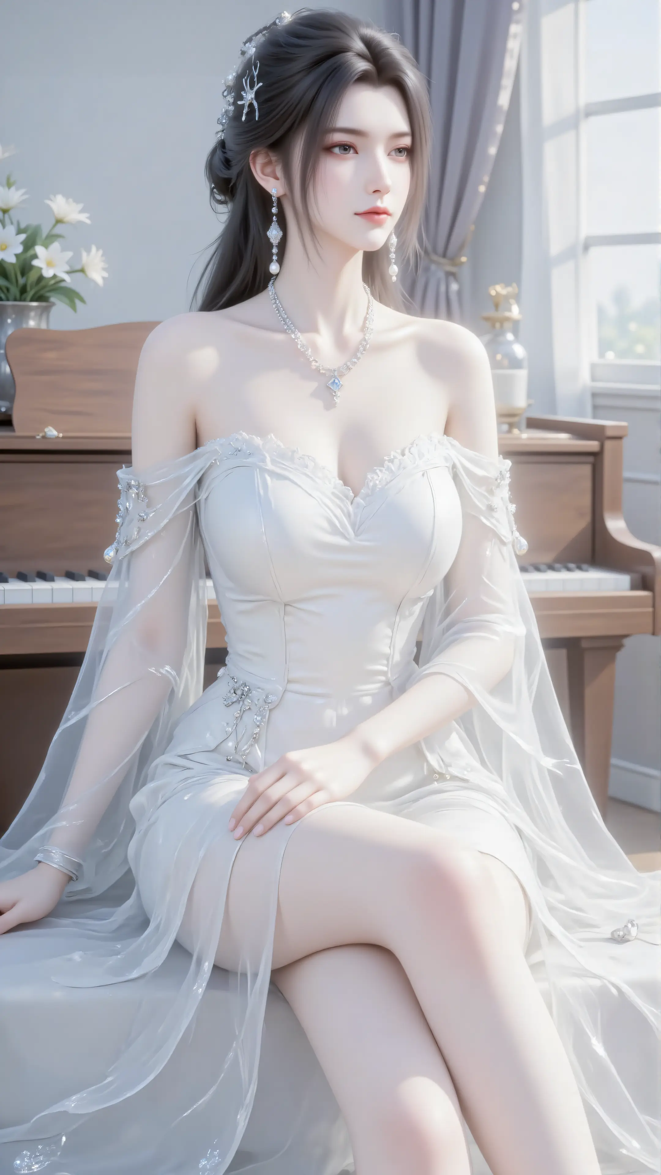 诛仙陆雪琪超清壁纸动漫国漫女神壁纸 纯白单纯