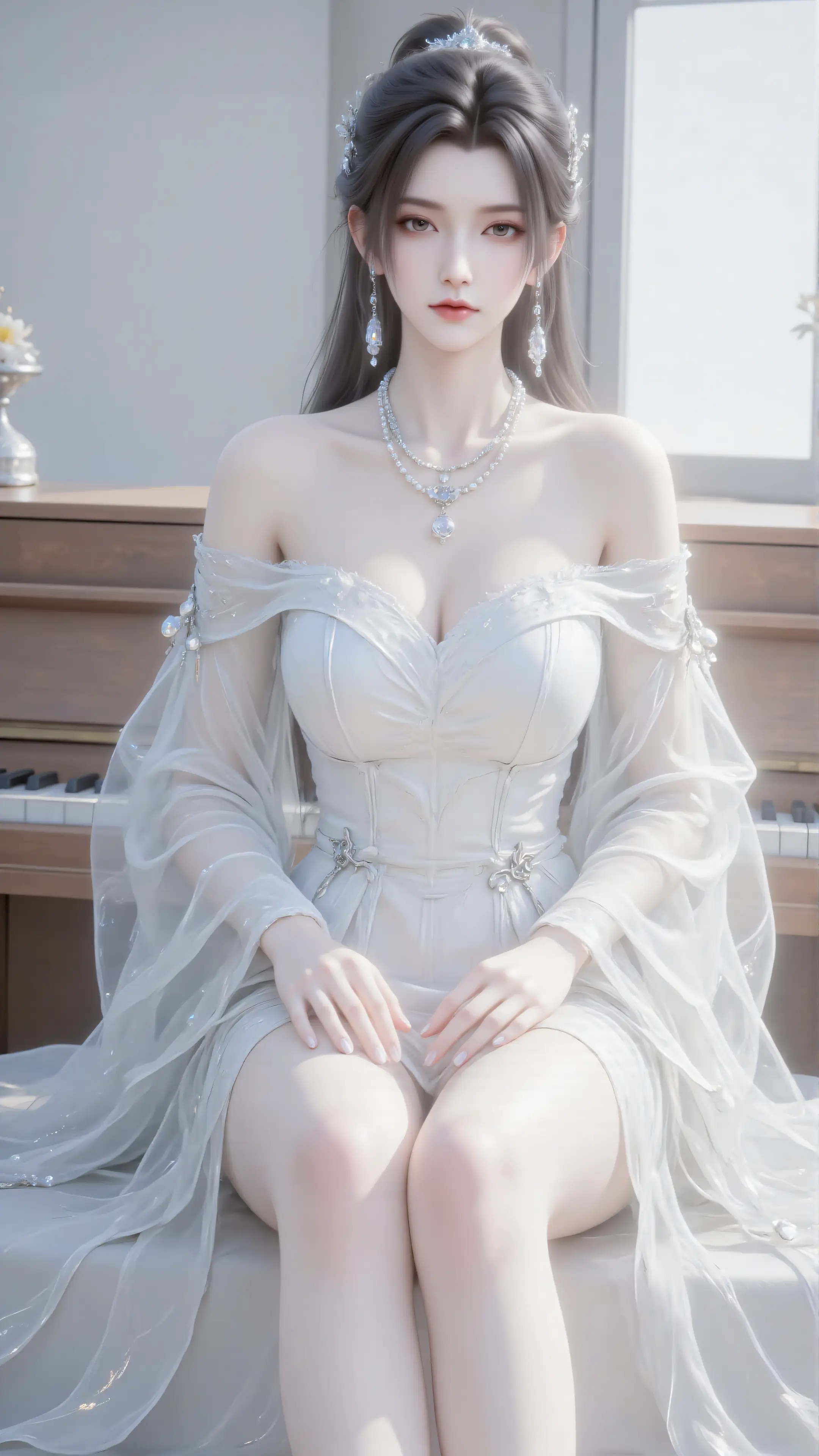 诛仙陆雪琪超清壁纸动漫国漫女神壁纸 纯白单纯