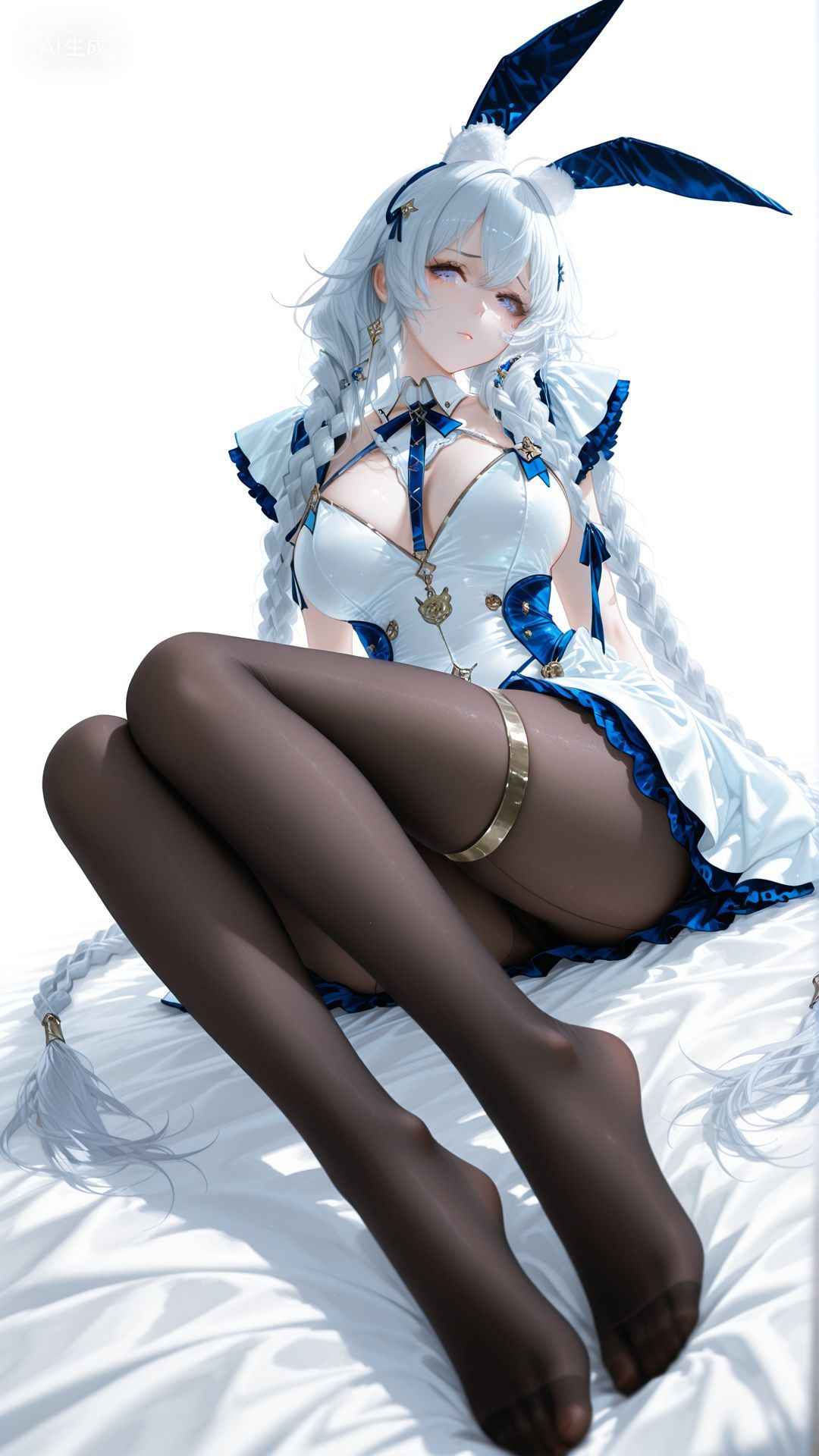 二次元高清超清碧蓝航线游戏壁纸美图 丝袜黑丝白丝 美腿大长腿