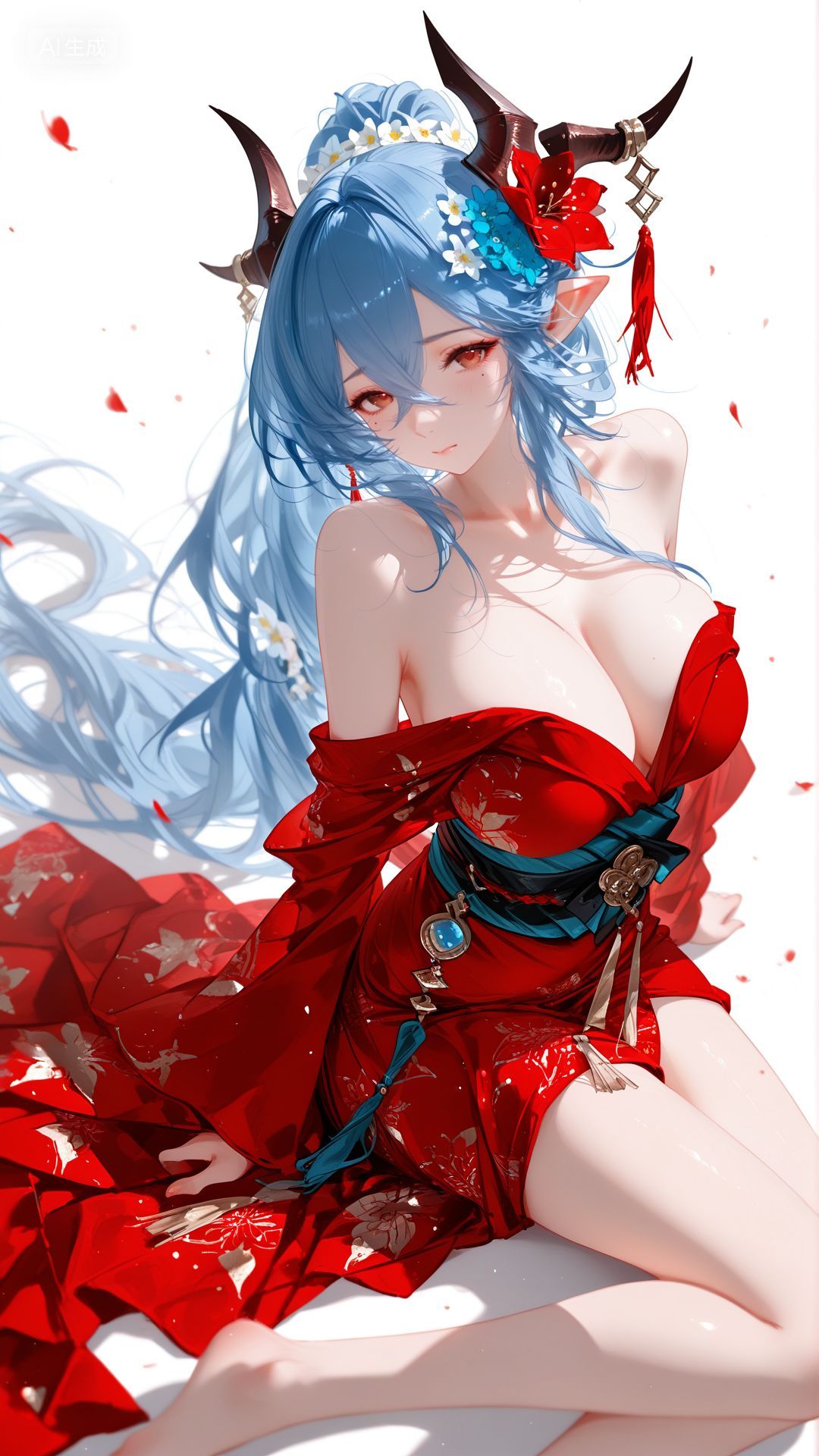 二次元碧蓝航线游戏超清美图壁纸 旗袍大长腿美腿