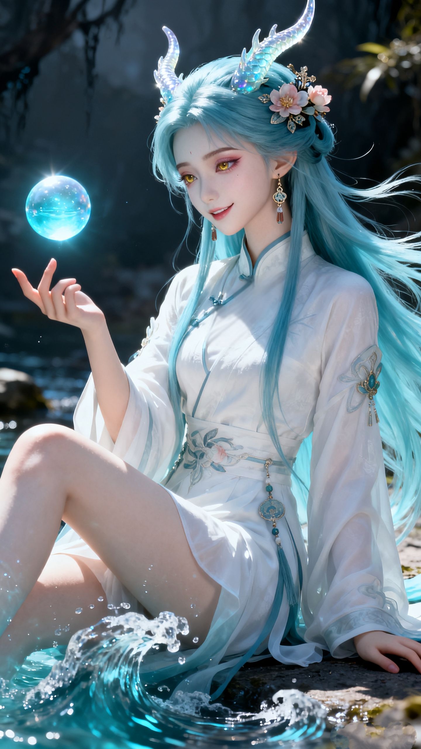 小龙女二次元 高清壁纸 古装古风美女