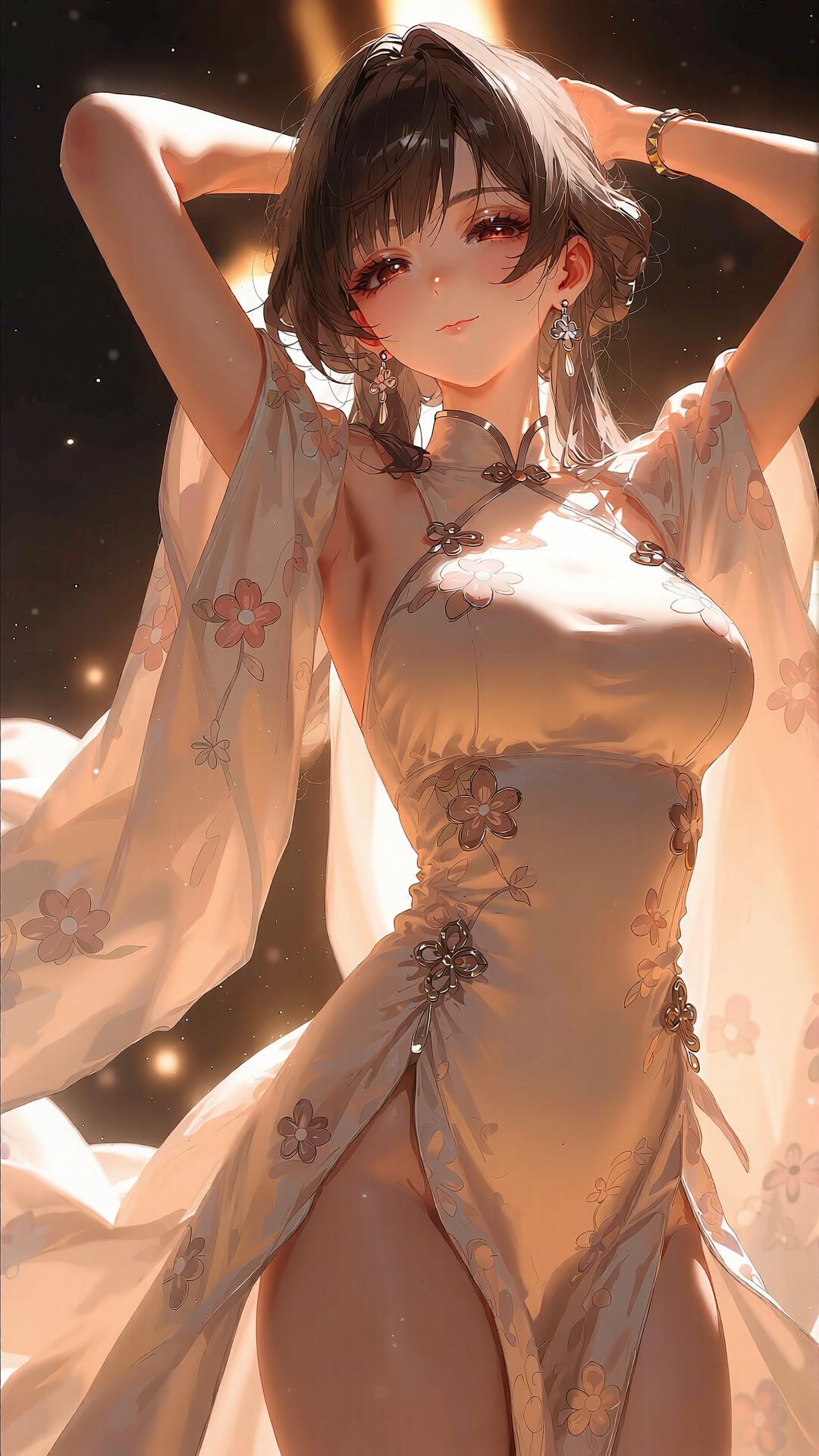 仙裙古风御姐美到自带仙气 二次元古风绝美古风美女板绘