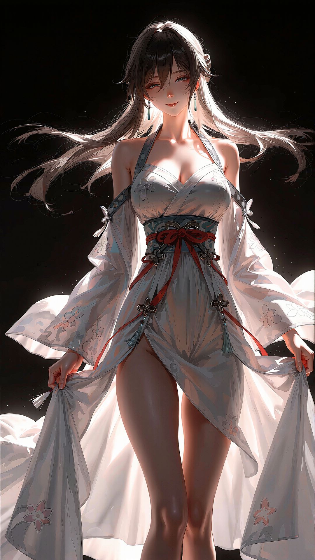 仙裙古风御姐美到自带仙气 二次元古风绝美古风美女板绘