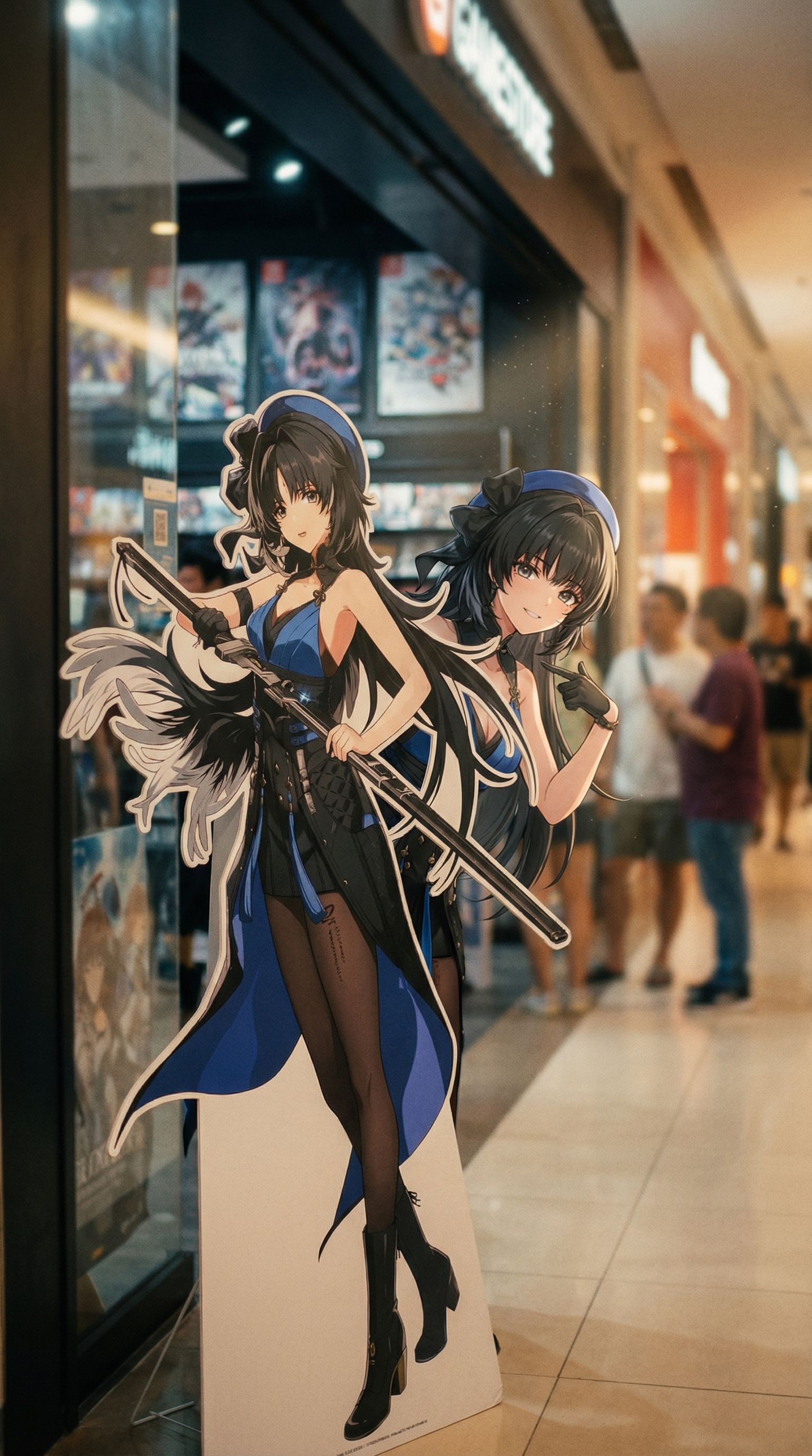 当鸣潮角色来到现实 珂莱塔、长离、菲比