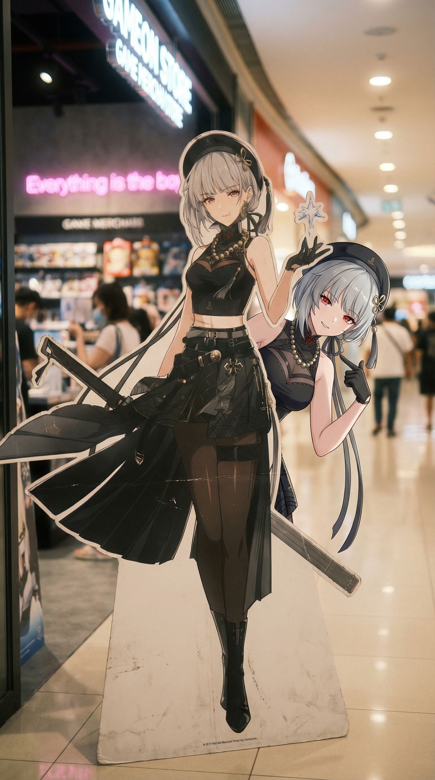 当鸣潮角色来到现实 珂莱塔、长离、菲比