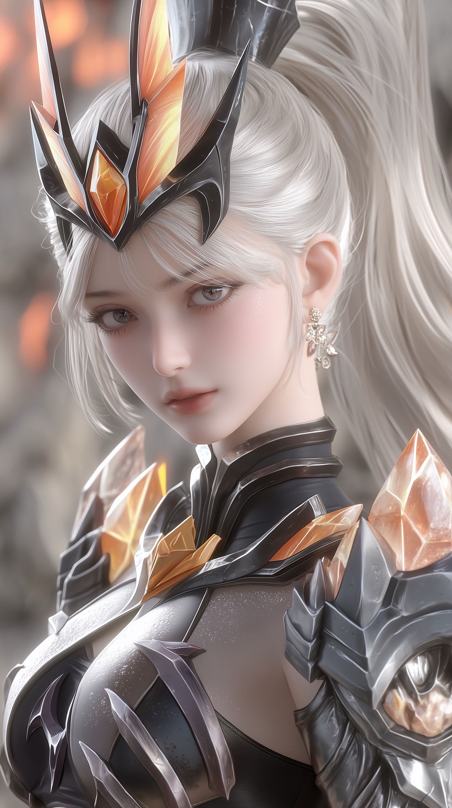 王者荣耀手机壁纸 锁屏壁纸 主题 花木兰 唯美清晰