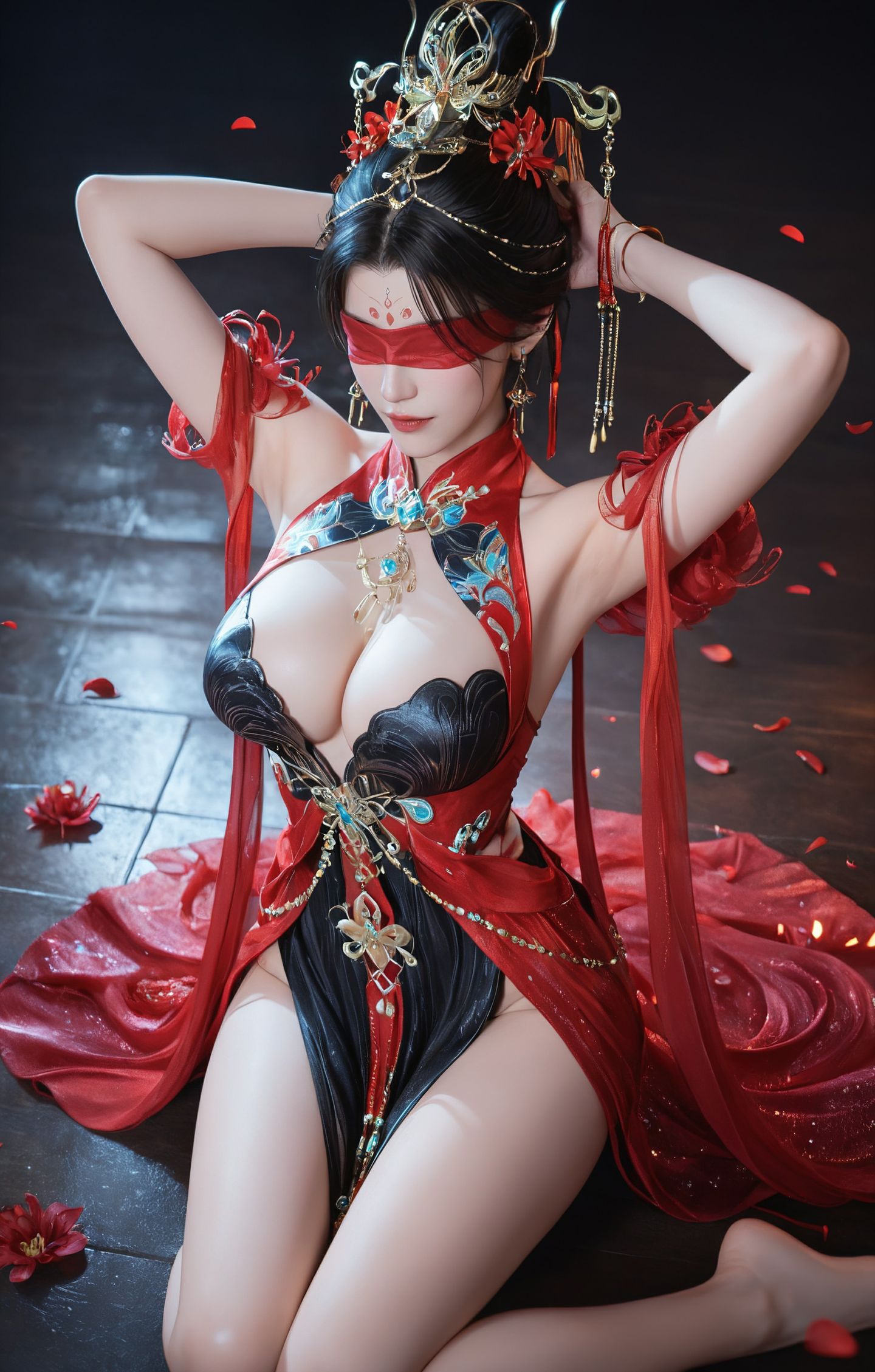 宁红夜 永劫无间游戏角色美女手机壁纸分享