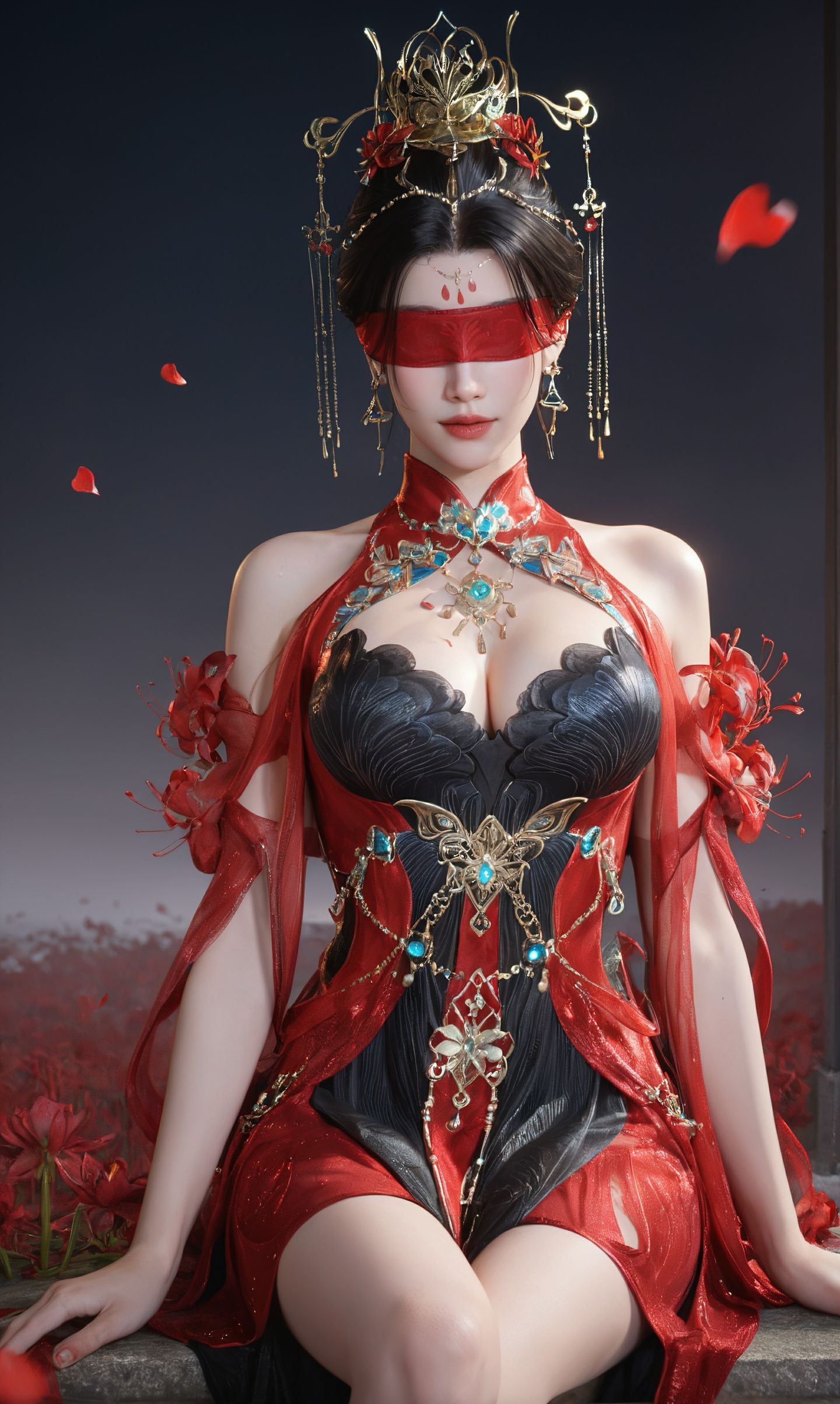 宁红夜 永劫无间游戏角色美女手机壁纸分享