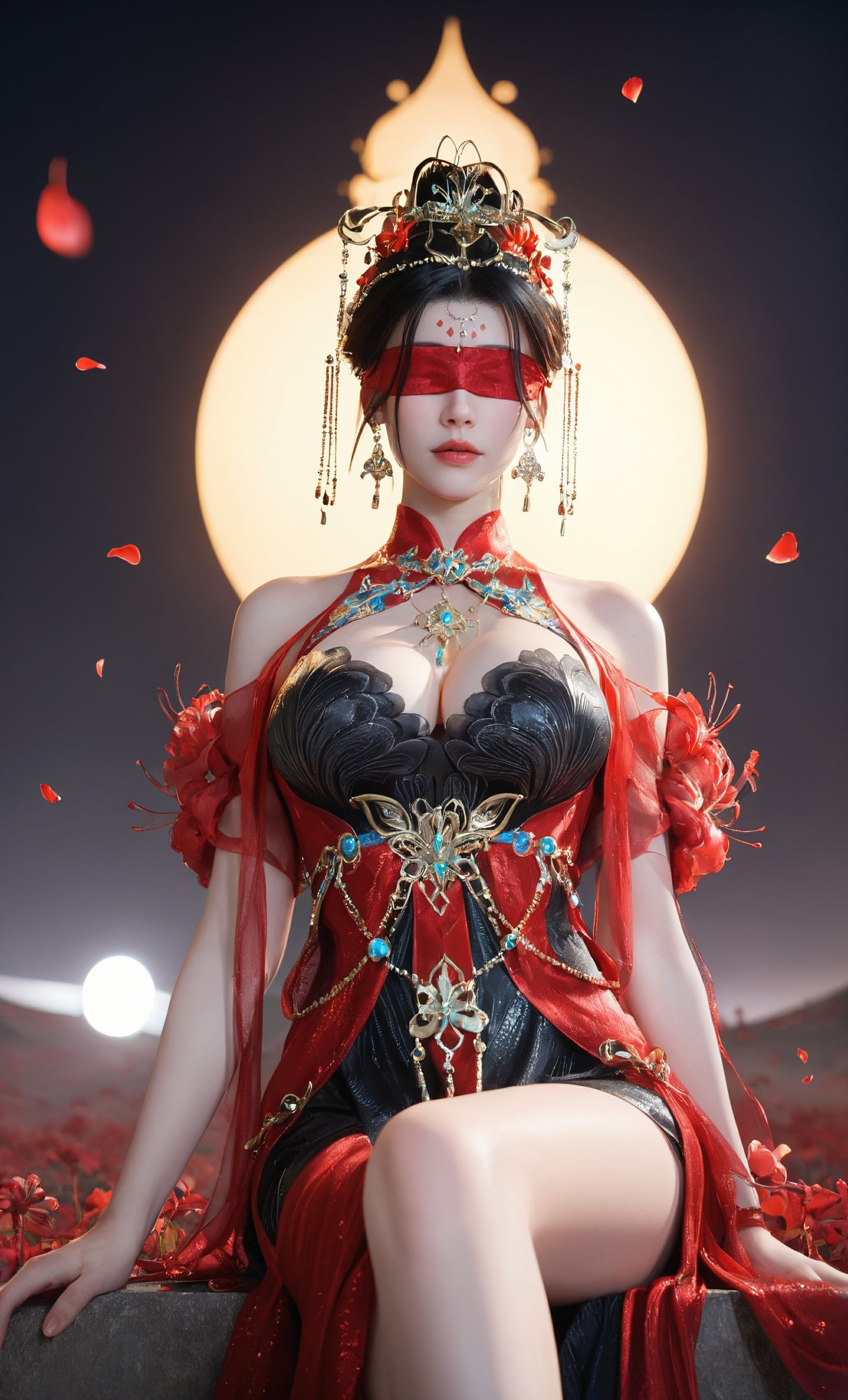 宁红夜 永劫无间游戏角色美女手机壁纸分享