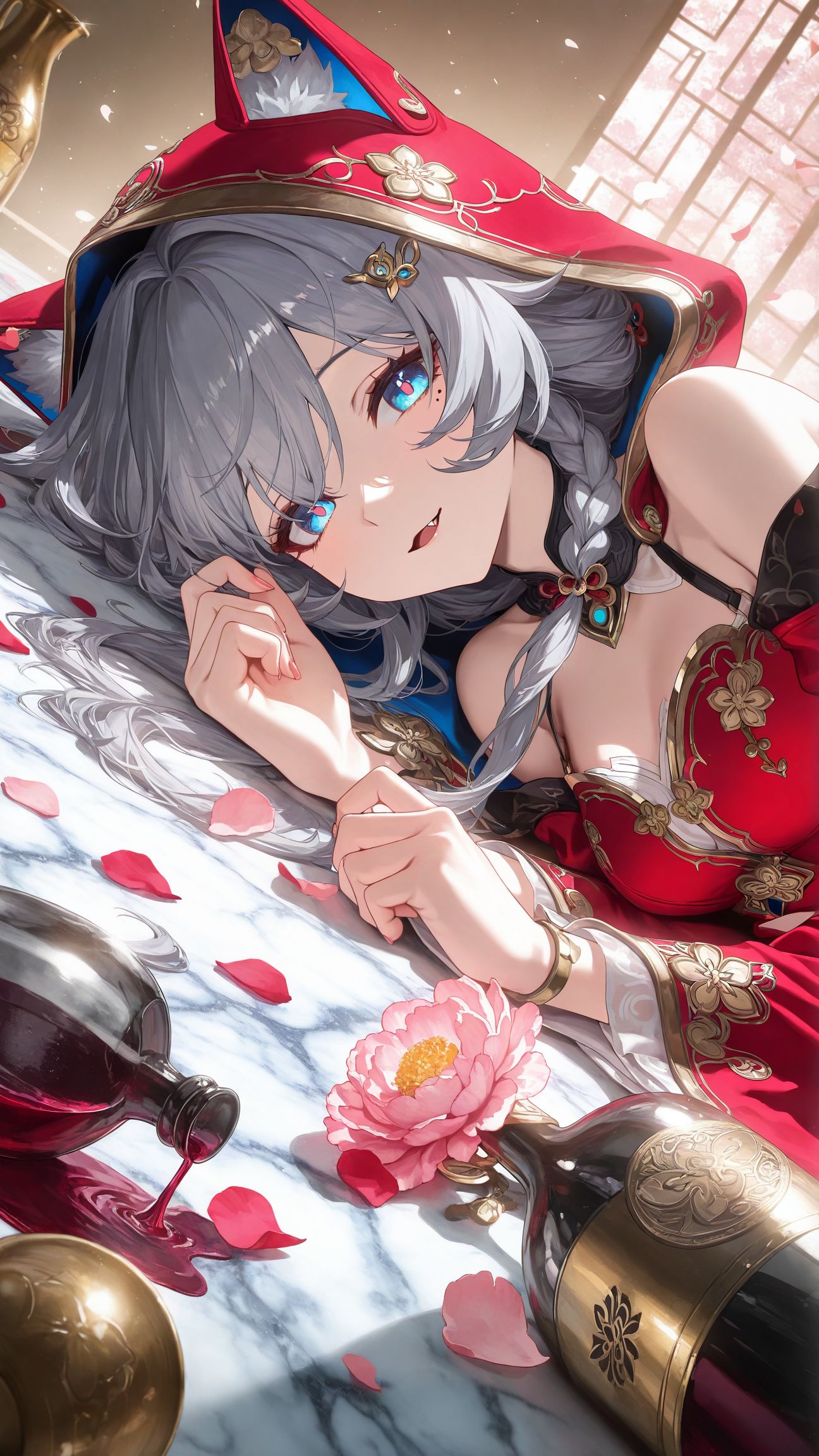 崩坏星穹铁道 流萤 赛飞儿 二次元图片壁纸兽耳