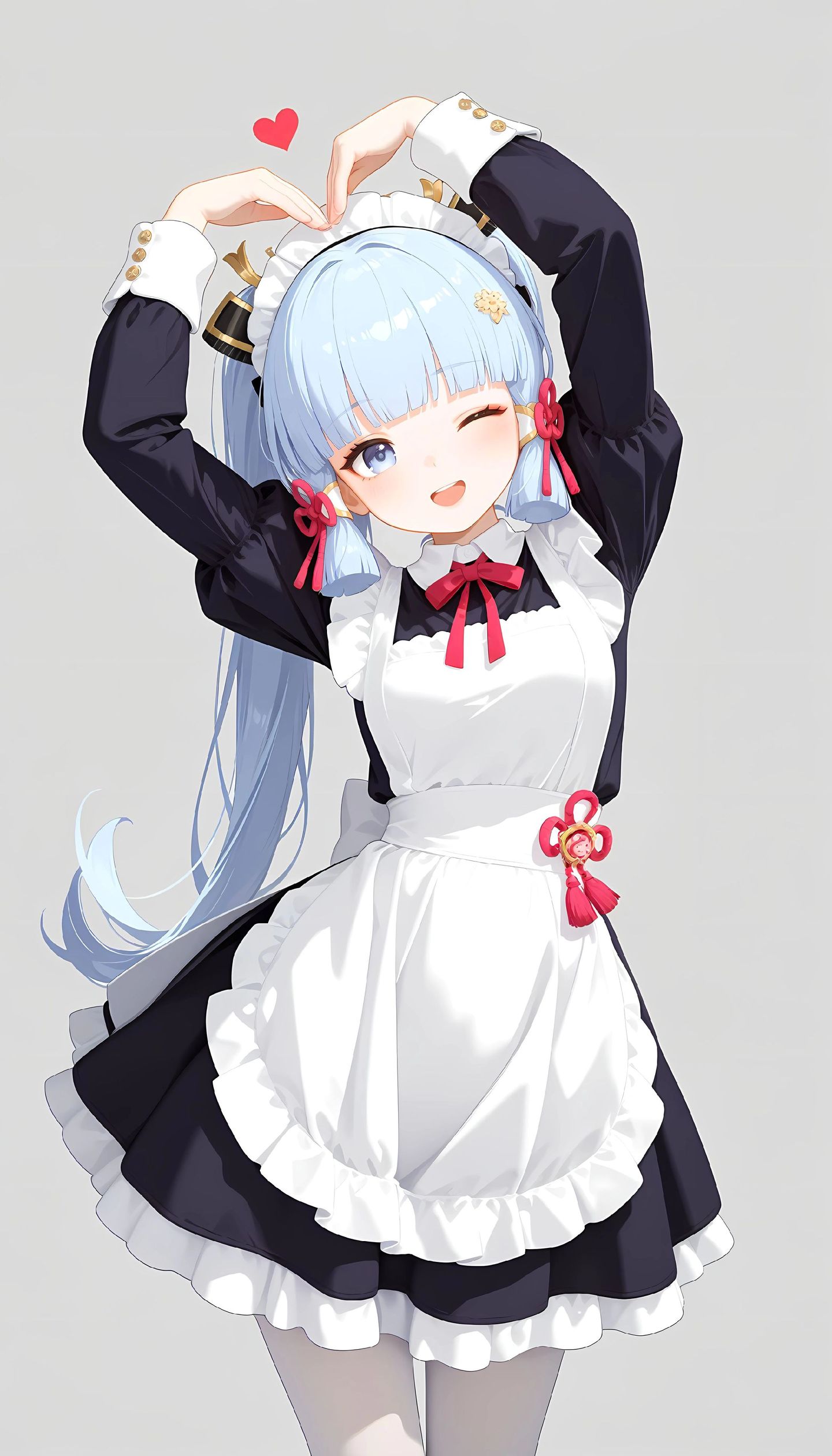 二次元壁纸 二次元少女 可爱的神里绫华 原神美图