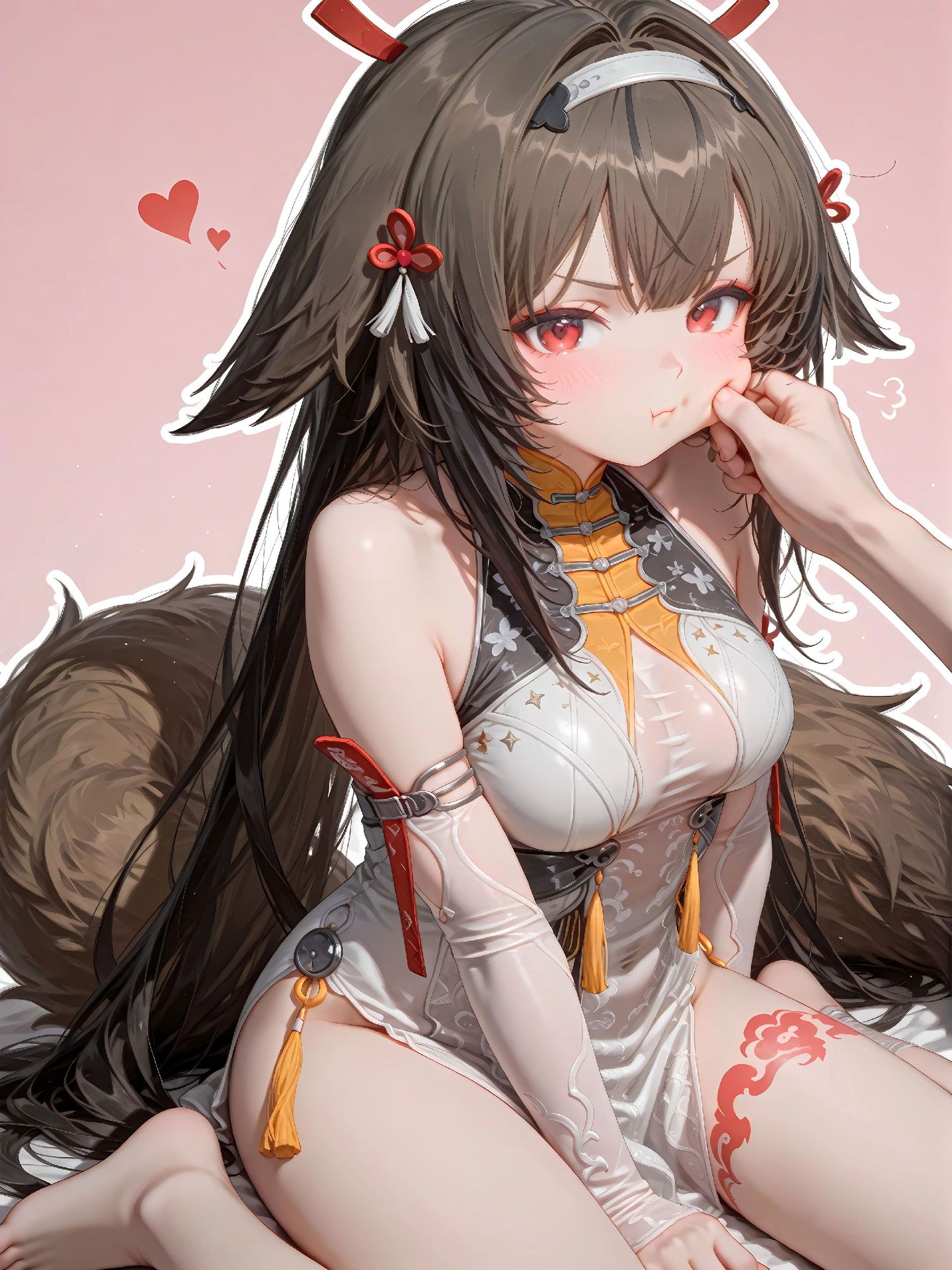 二次元图片壁纸 叶瞬光 游戏绝区零 手办既视感