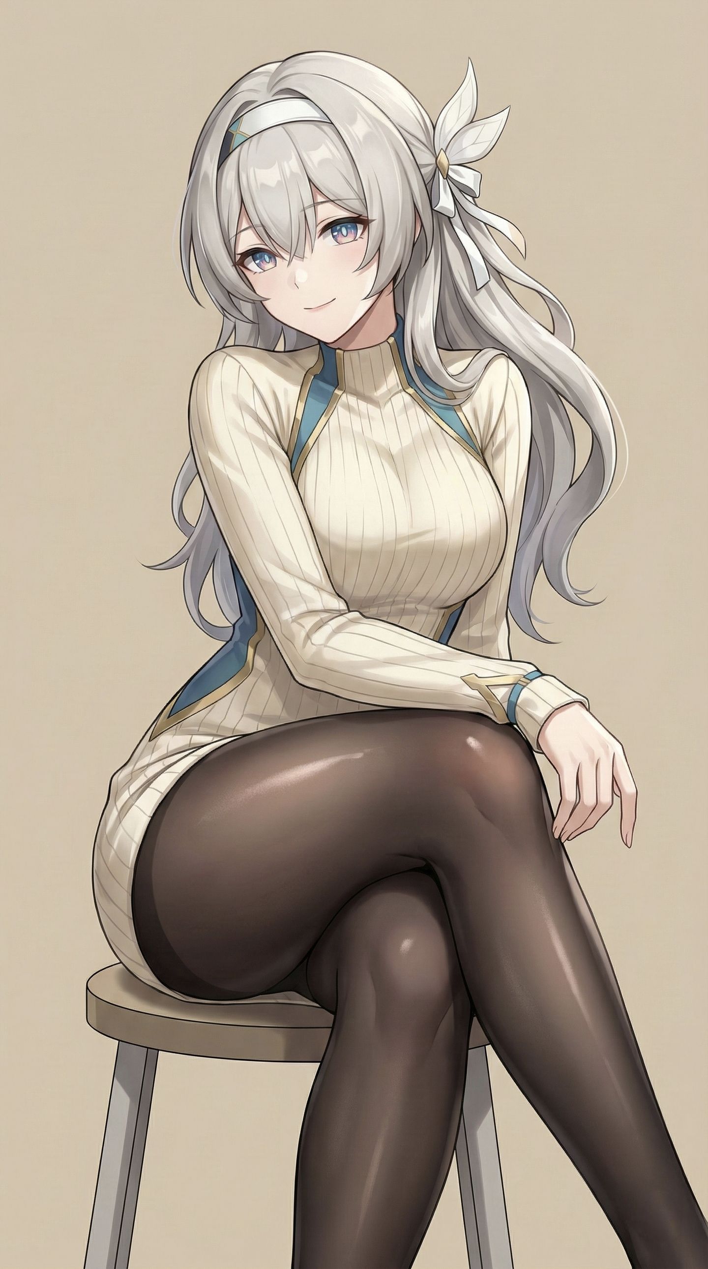 韩漫画风崩坏星穹铁道 卡芙卡 流萤 阮梅 黄泉 御姐黑丝吊带裤袜