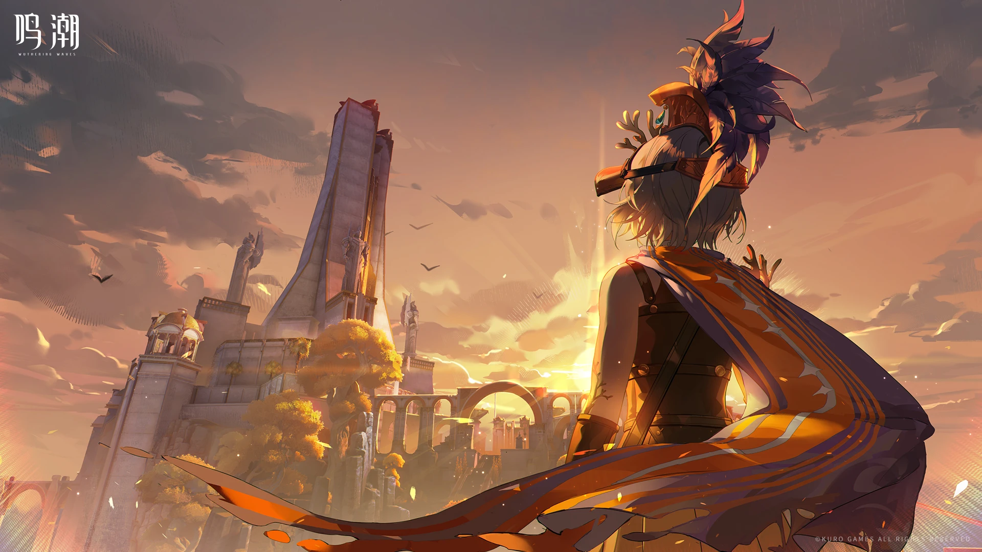 鸣潮官网社媒活动高清电脑壁纸桌面-CG动画-打破既定的剧本