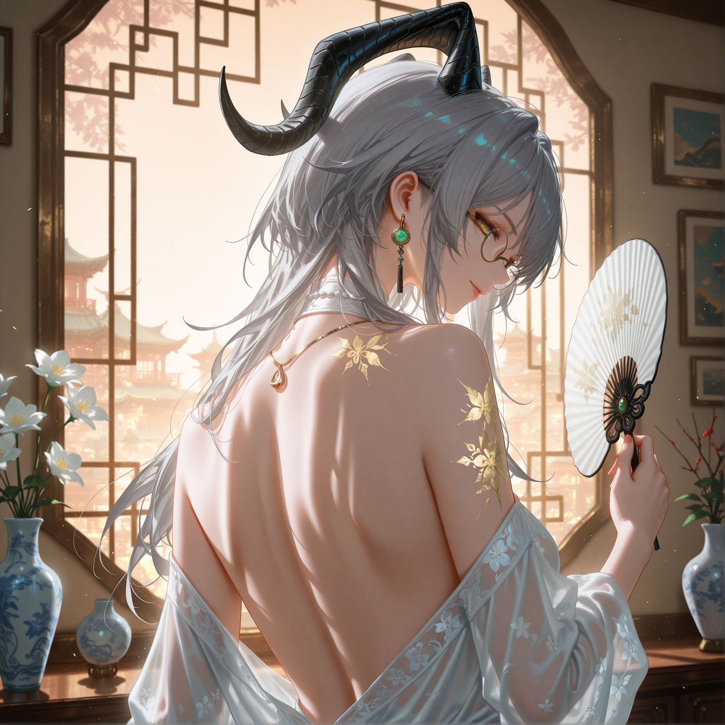 头像，这背不纹个声痕说不过去了。长离 坎特蕾拉 弗洛洛 赞妮 露背