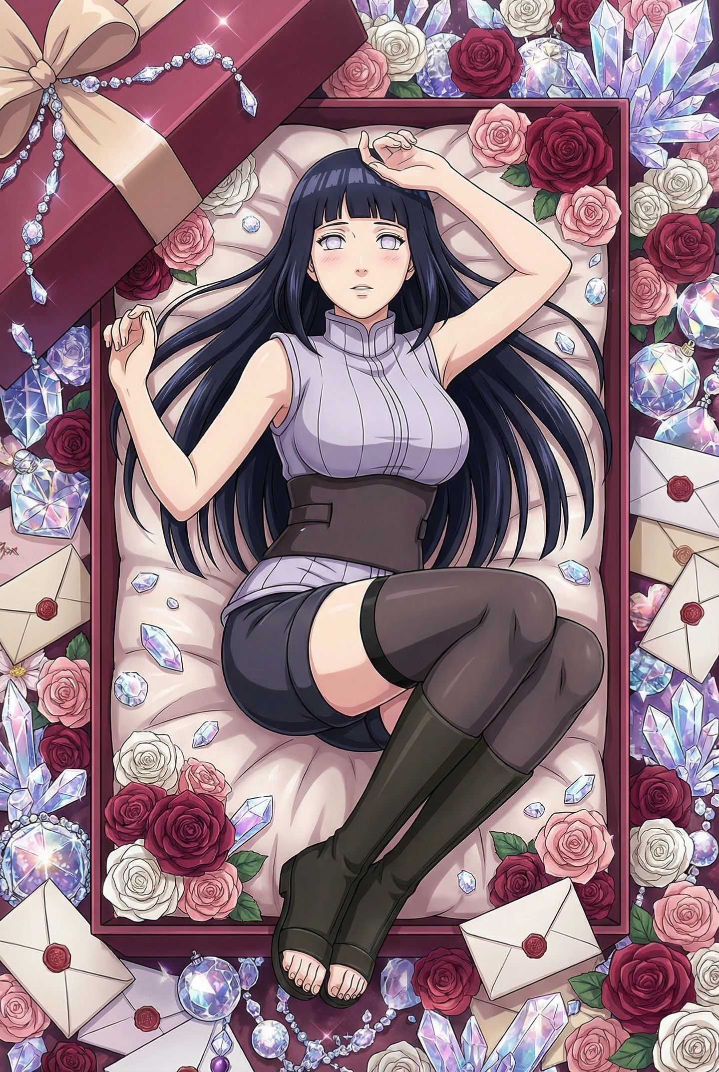 拆礼物盲盒：春野樱 纲手 火影忍者 雏田 手鞠