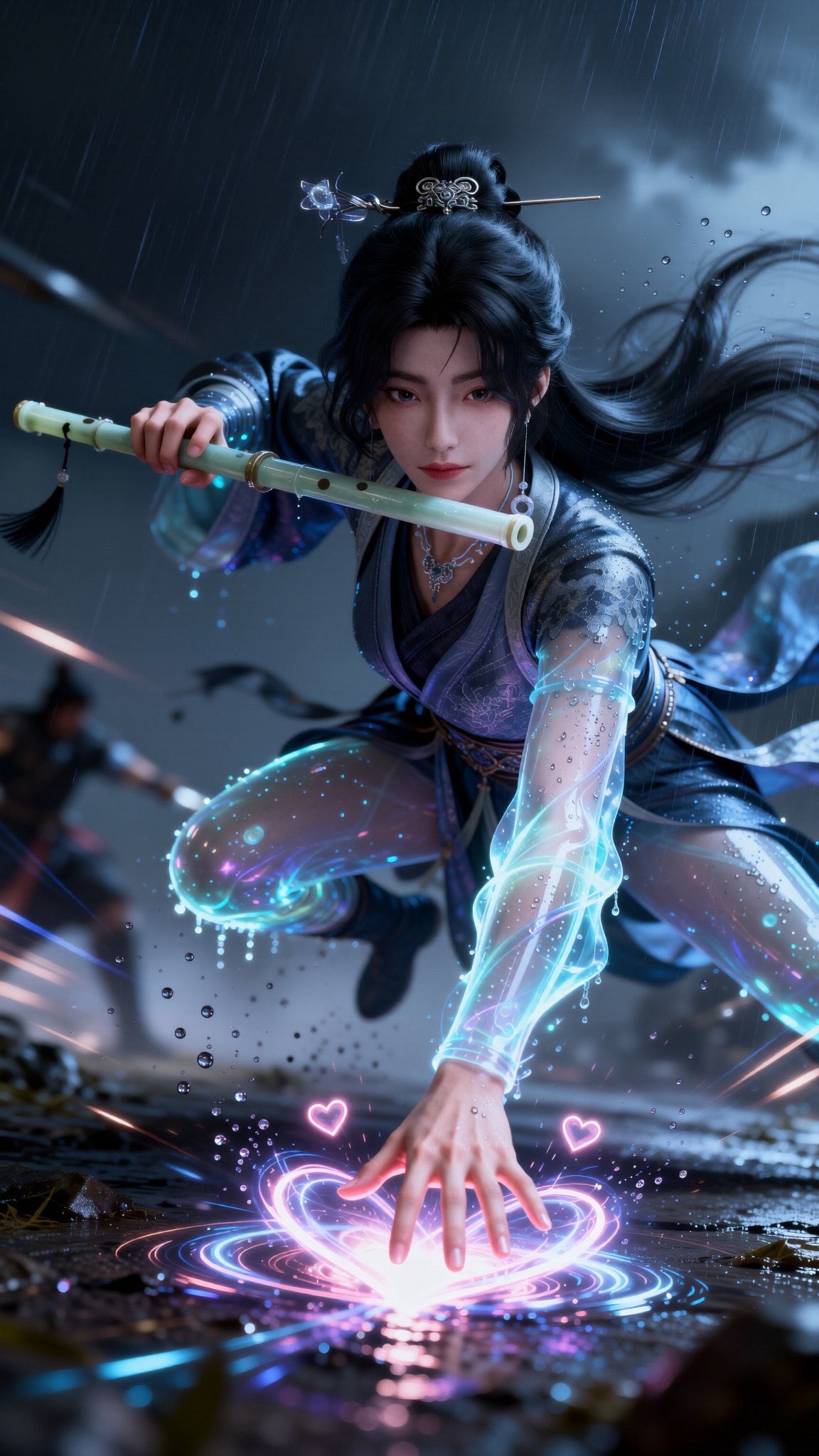 上班打工人版-宋馀，职场国漫女神美女，高清手机壁纸，调皮捣蛋