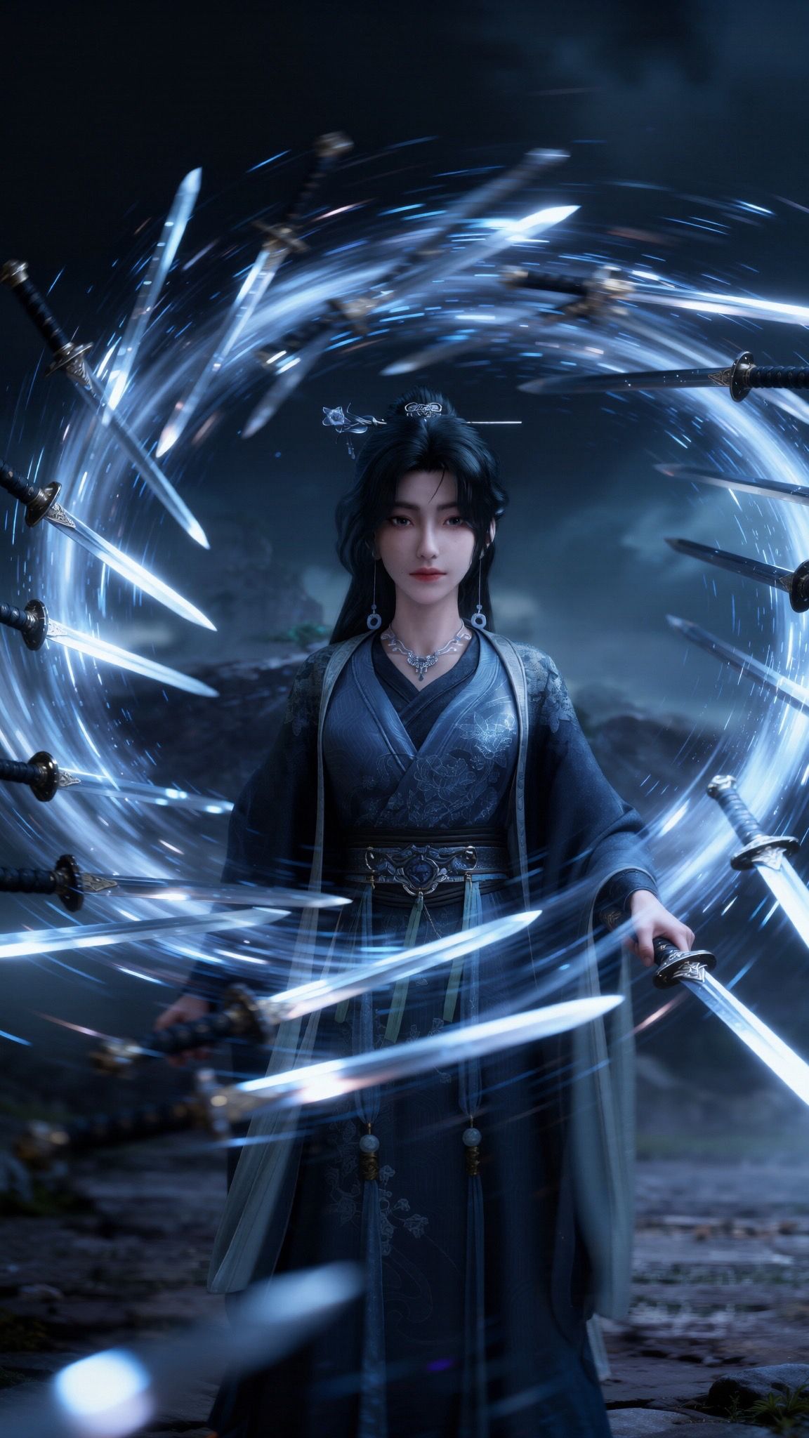 上班打工人版-宋馀，职场国漫女神美女，高清手机壁纸，调皮捣蛋