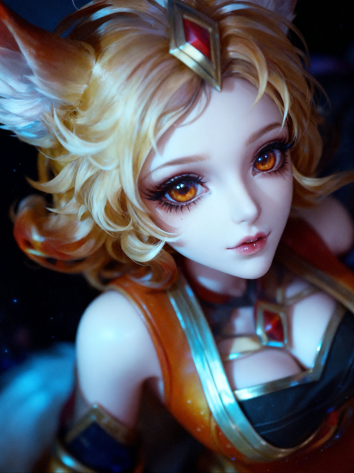 王者荣耀英雄迷你版手办既视感，看看有没有你们的心动女嘉宾～