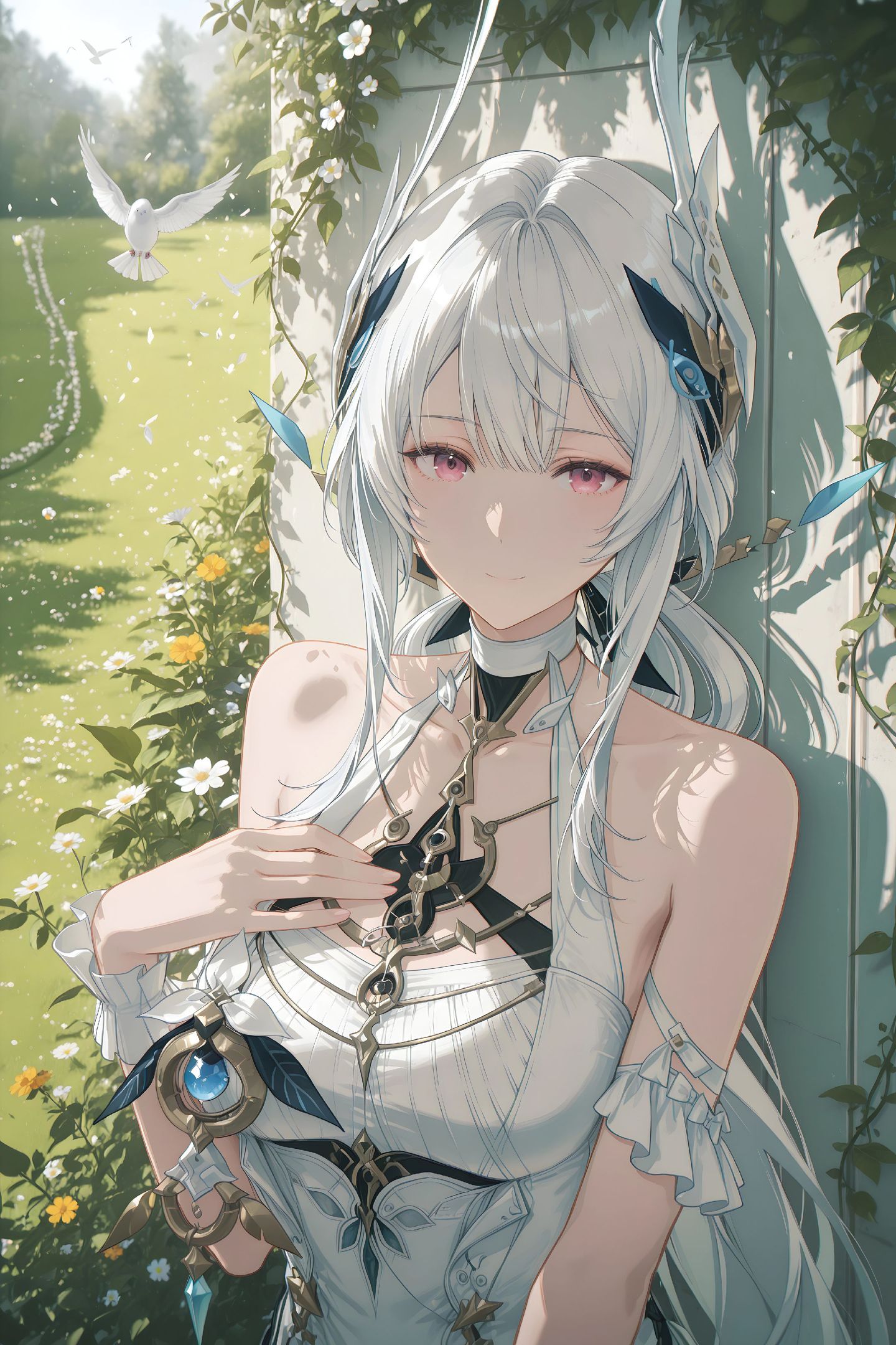 指挥官早安，我依旧在你身边。《战双帕弥什》丽芙霁梦丽芙ai绘画手机壁纸