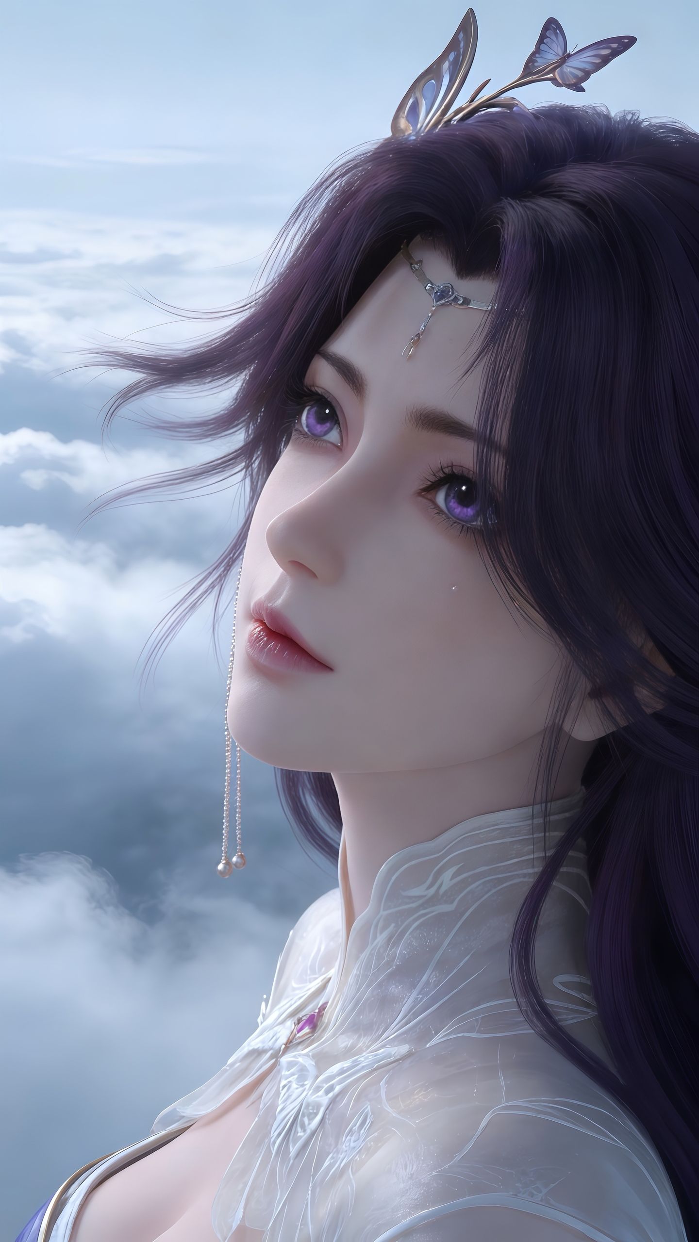 《完美世界》云曦新建模，动漫国漫美女御姐，高颜值细节美感手机壁纸