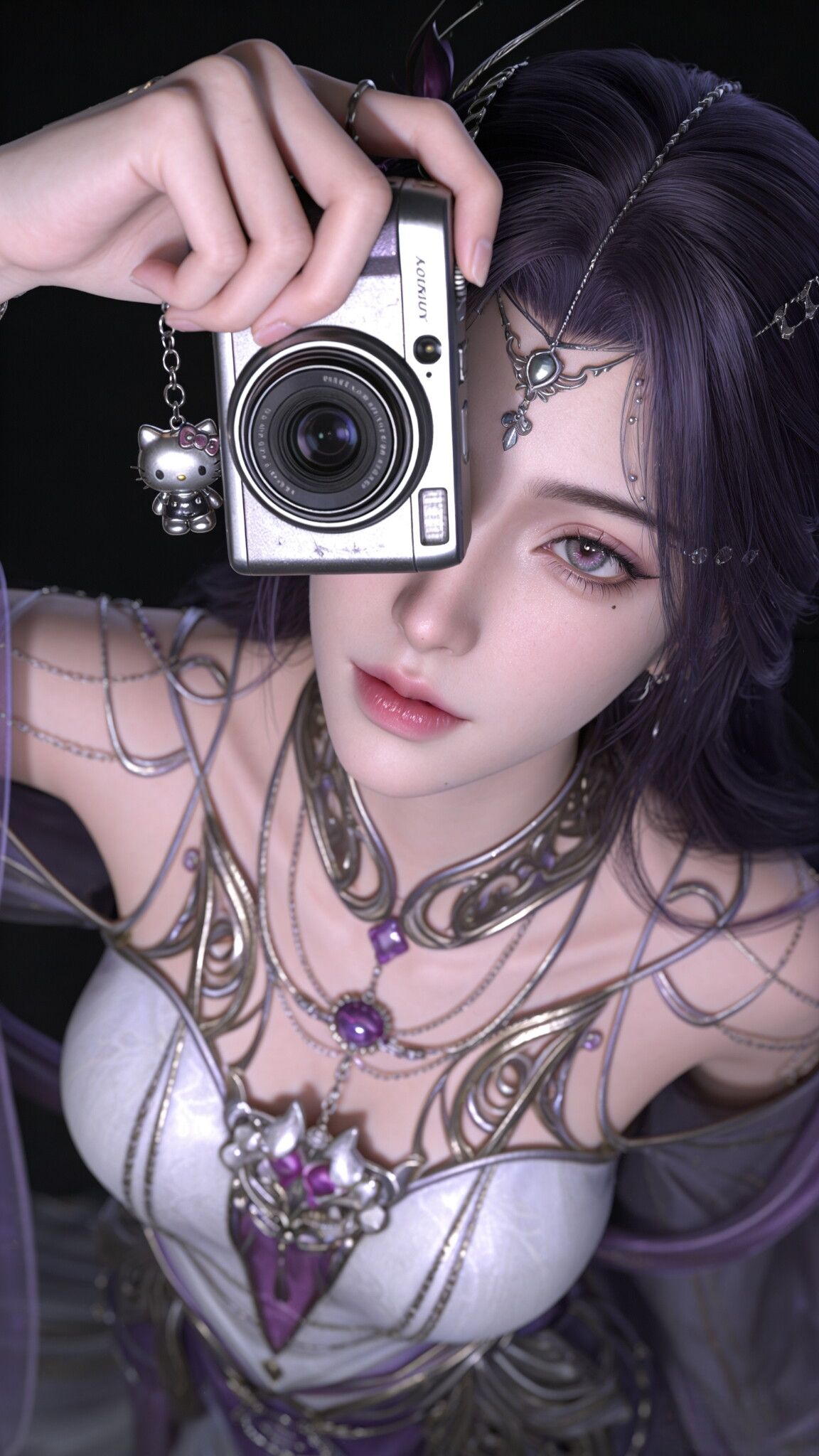 完美世界云曦相机摄影写实版，超高清美女御姐美图壁纸图片