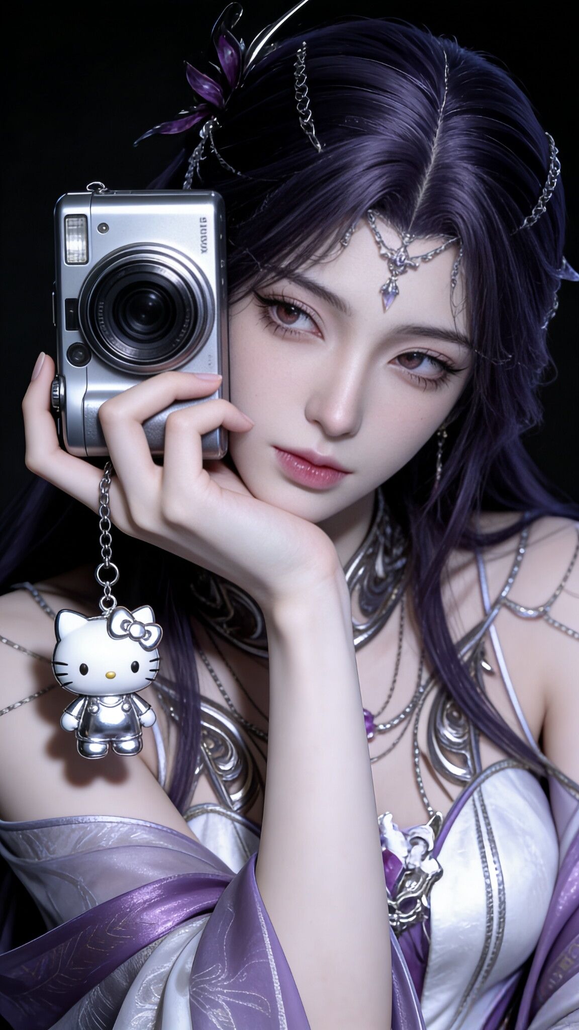 完美世界云曦相机摄影写实版，超高清美女御姐美图壁纸图片