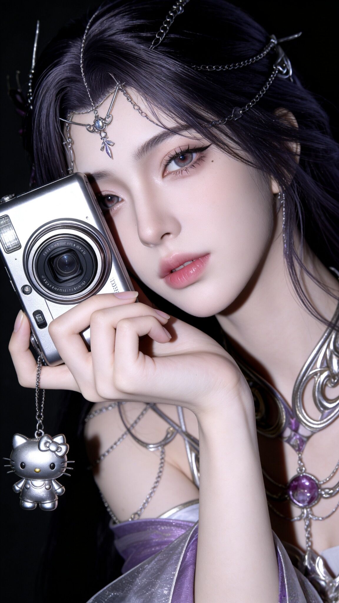 完美世界云曦相机摄影写实版，超高清美女御姐美图壁纸图片