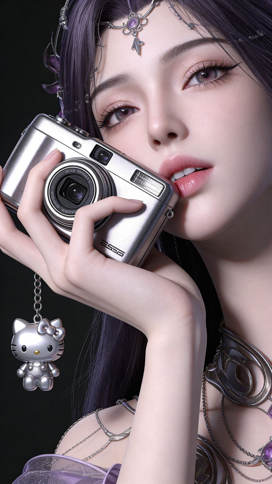 完美世界云曦相机摄影写实版，超高清美女御姐美图壁纸图片