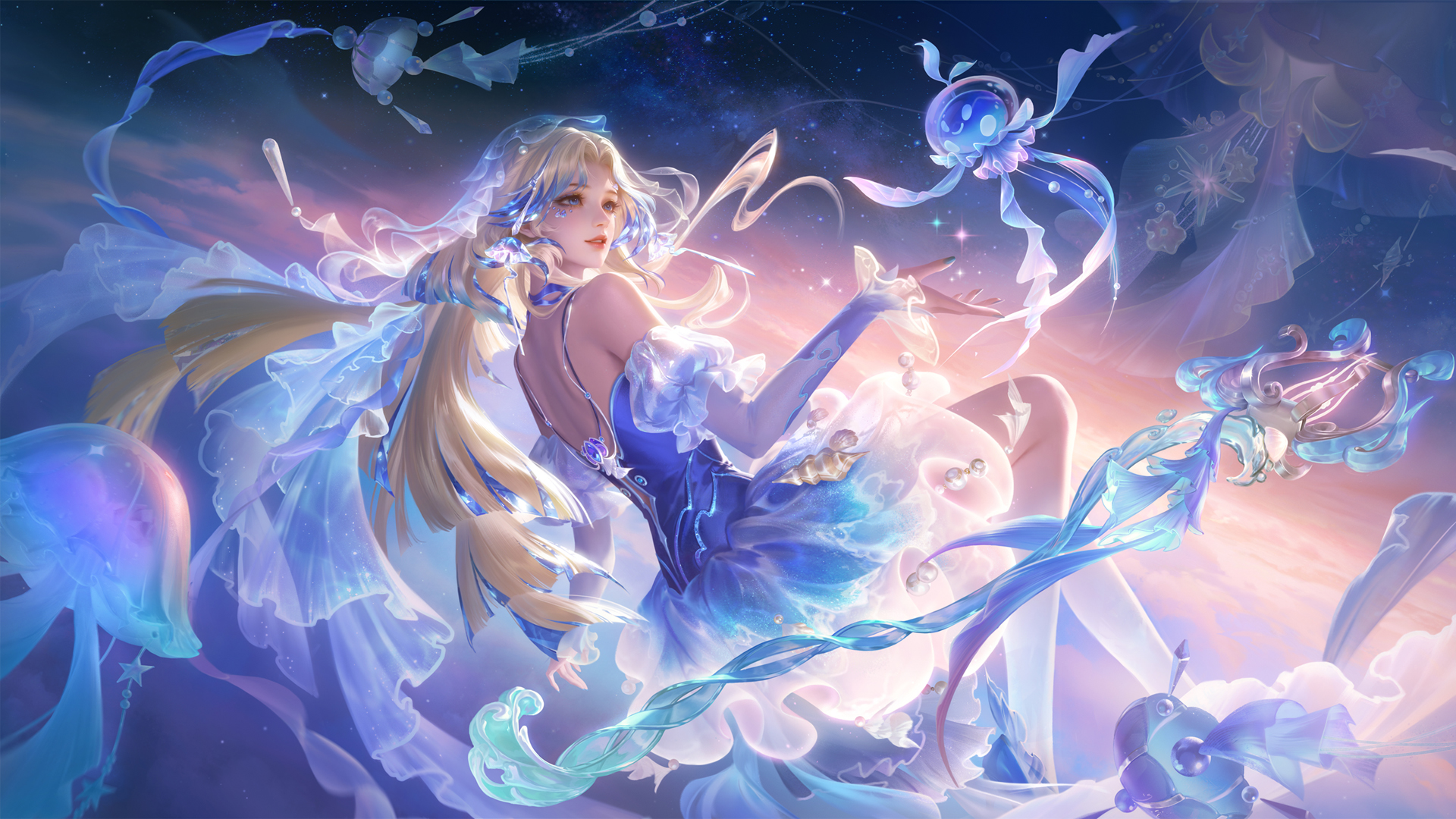 王昭君 长夜焕生 王者荣耀皮肤无水印海报电脑壁纸