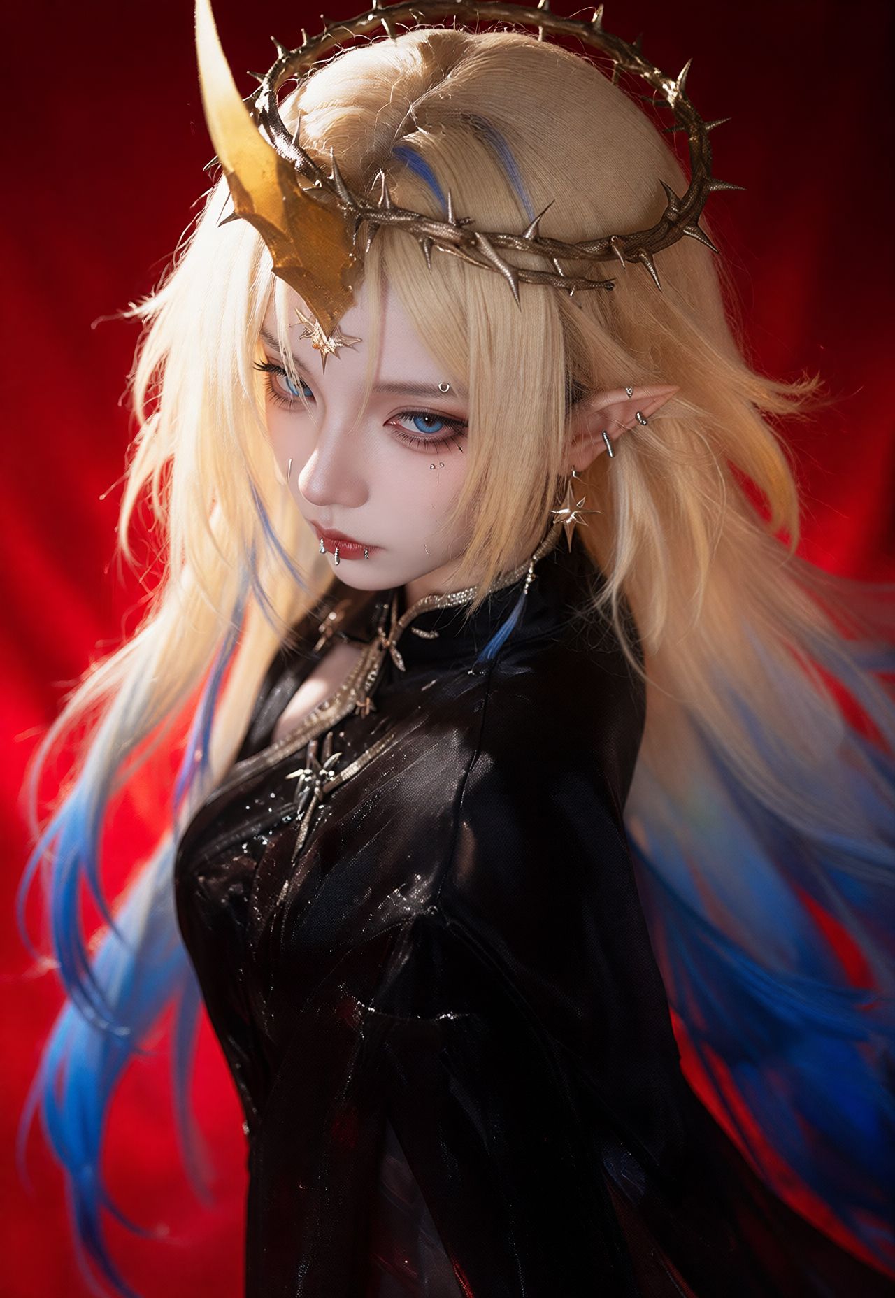 鸣潮 卡提希娅 芙露德莉斯 aigc绘画 超酷的美女壁纸图片