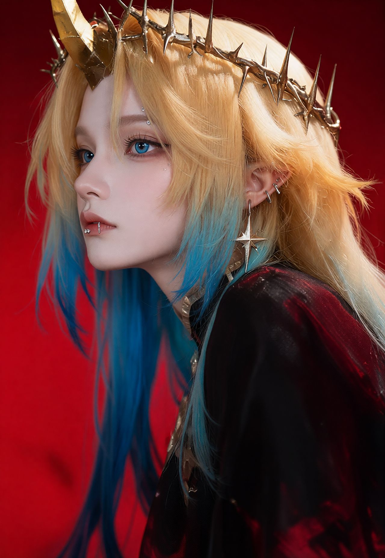 鸣潮 卡提希娅 芙露德莉斯 aigc绘画 超酷的美女壁纸图片