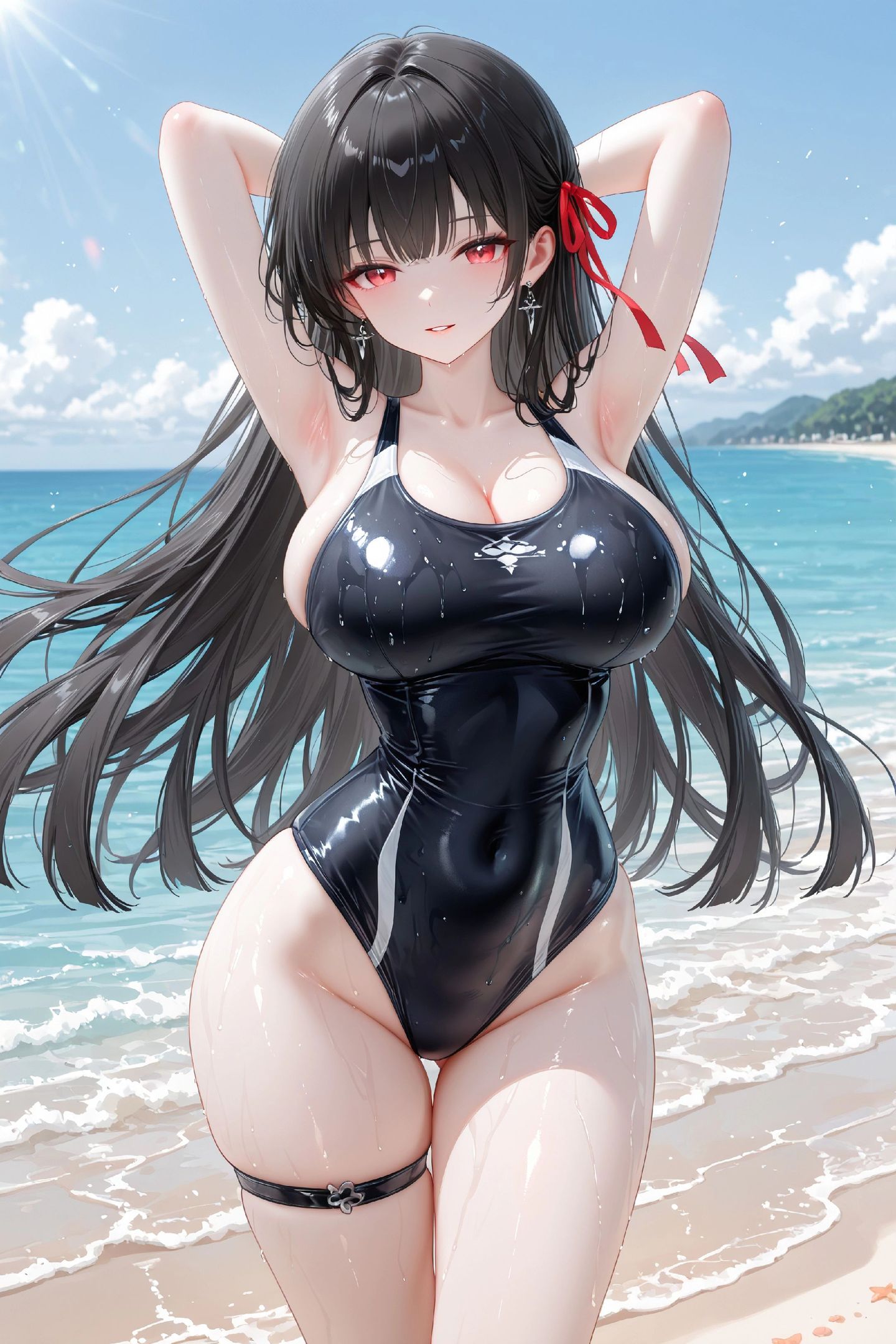 千咲海边沙滩泳装比基尼版 二次元福利美图 鸣潮游戏角色图片壁纸,第1张 千咲海边沙滩泳装比基尼版 二次元福利美图 鸣潮游戏角色图片壁纸,第1张