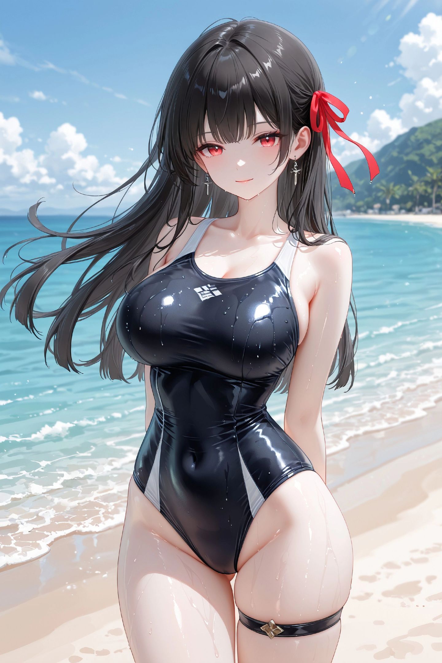 千咲海边沙滩泳装比基尼版 二次元福利美图 鸣潮游戏角色图片壁纸,第3张 千咲海边沙滩泳装比基尼版 二次元福利美图 鸣潮游戏角色图片壁纸,第3张