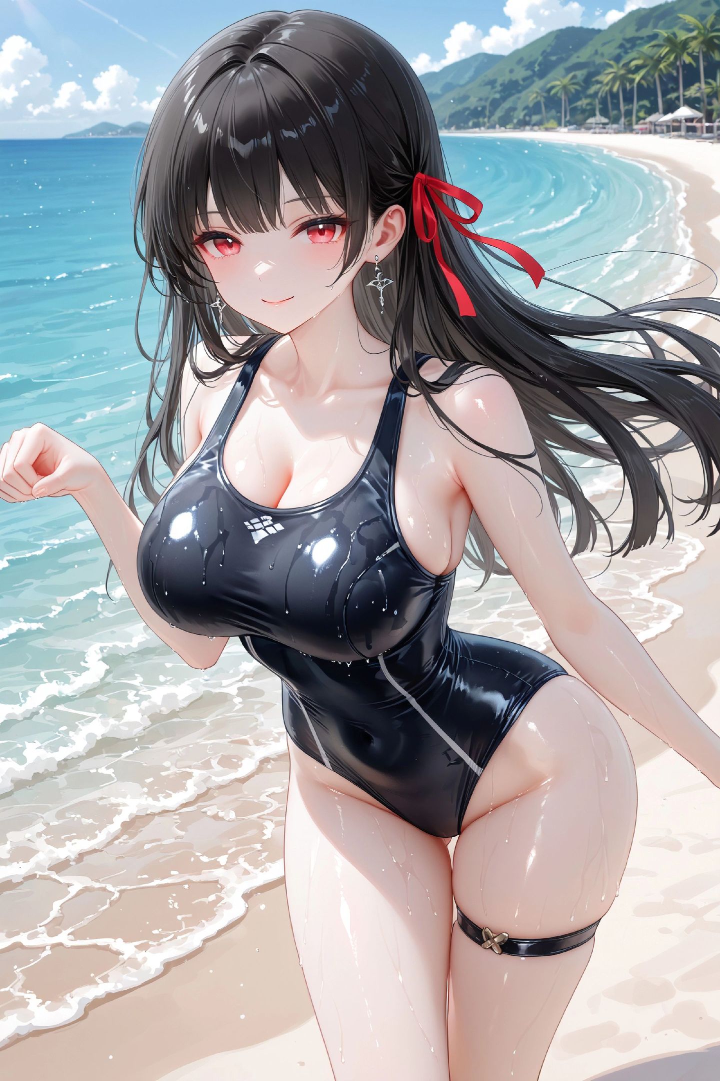 千咲海边沙滩泳装比基尼版 二次元福利美图 鸣潮游戏角色图片壁纸,第4张 千咲海边沙滩泳装比基尼版 二次元福利美图 鸣潮游戏角色图片壁纸,第4张