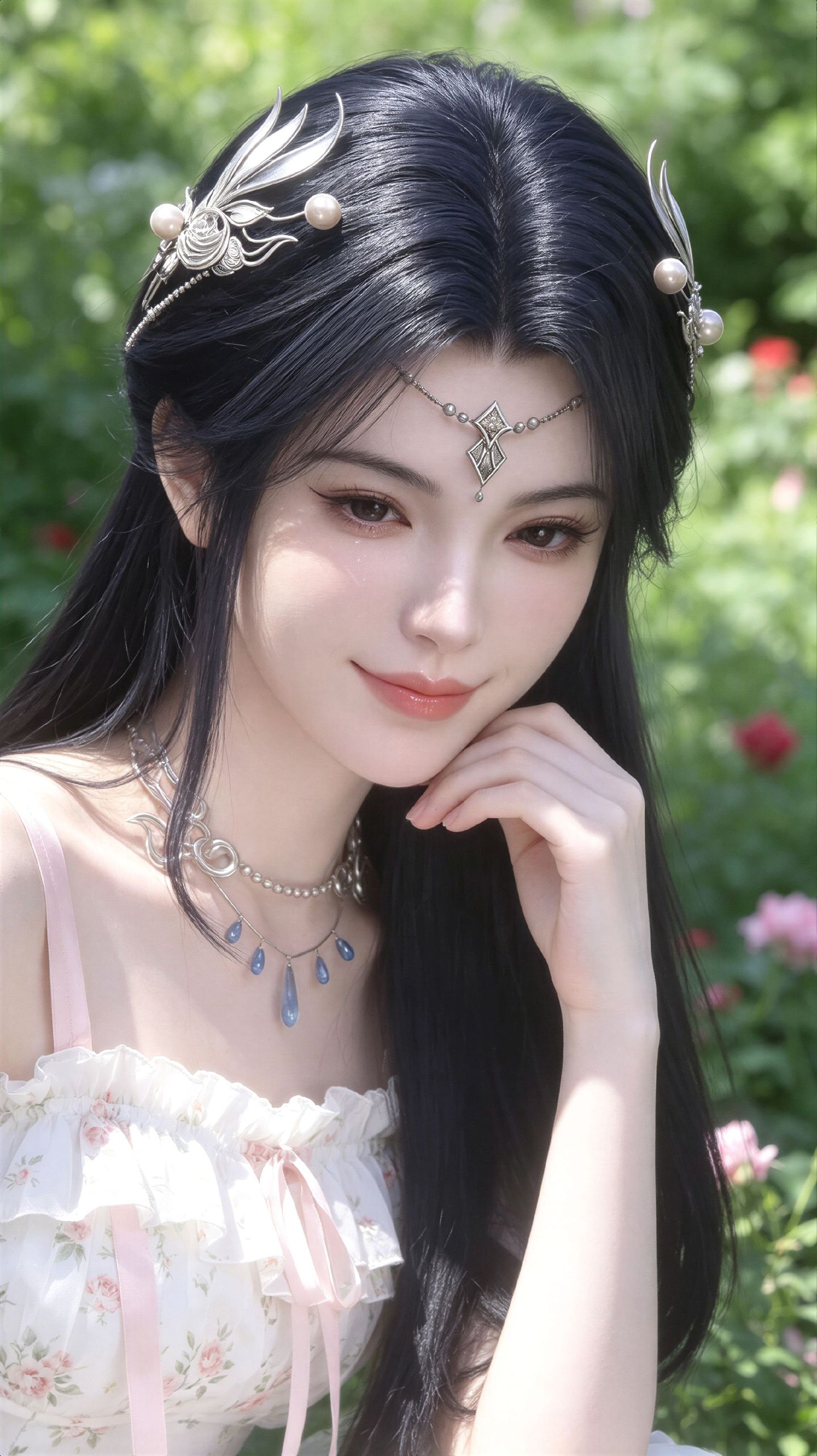 清新可爱版少女药灵 斗破苍穹国漫女神 唯美女孩壁纸,第1张