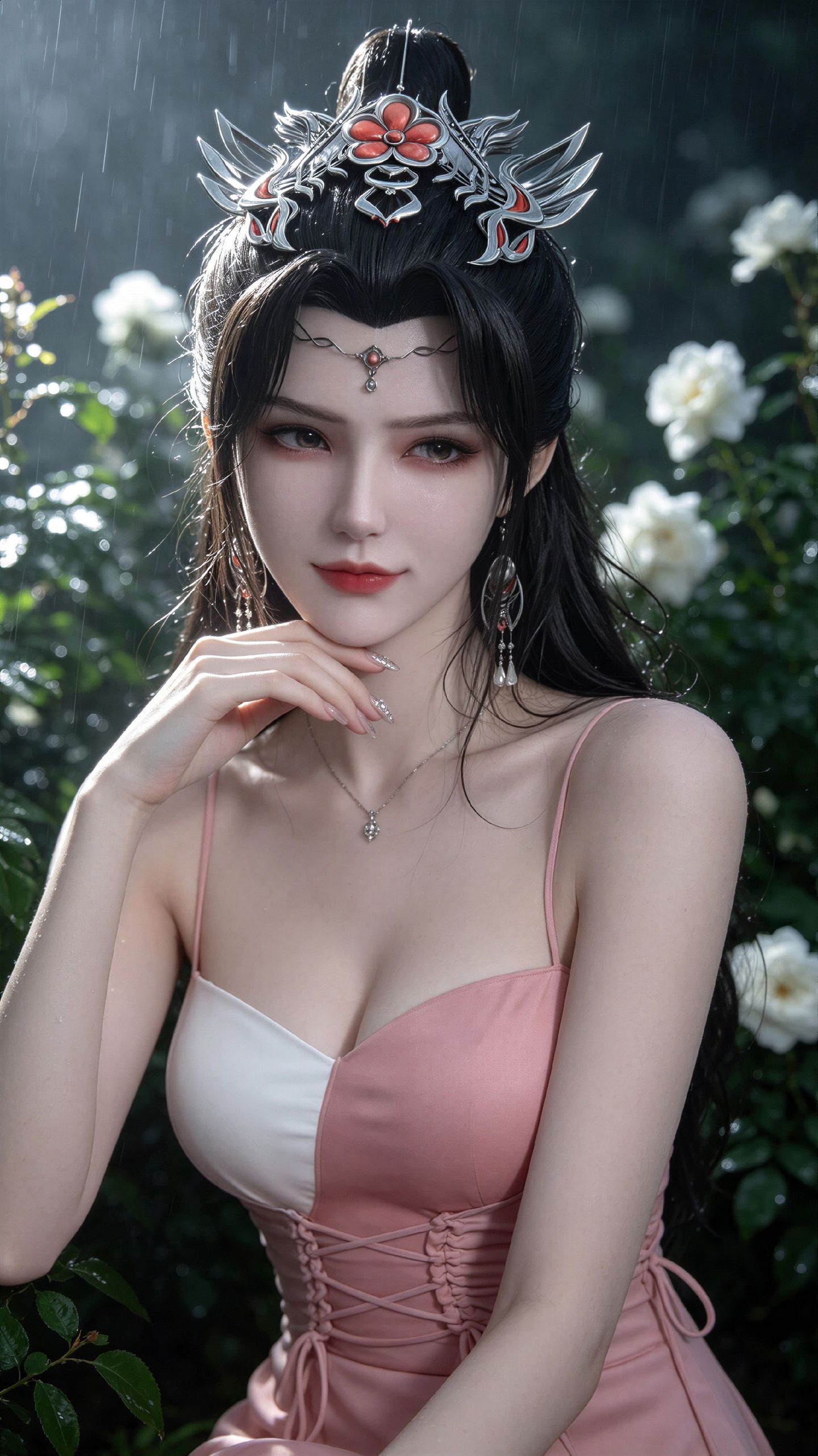 蛇蝎性感美人柳眉 仙逆国漫女神系列手机壁纸,第1张