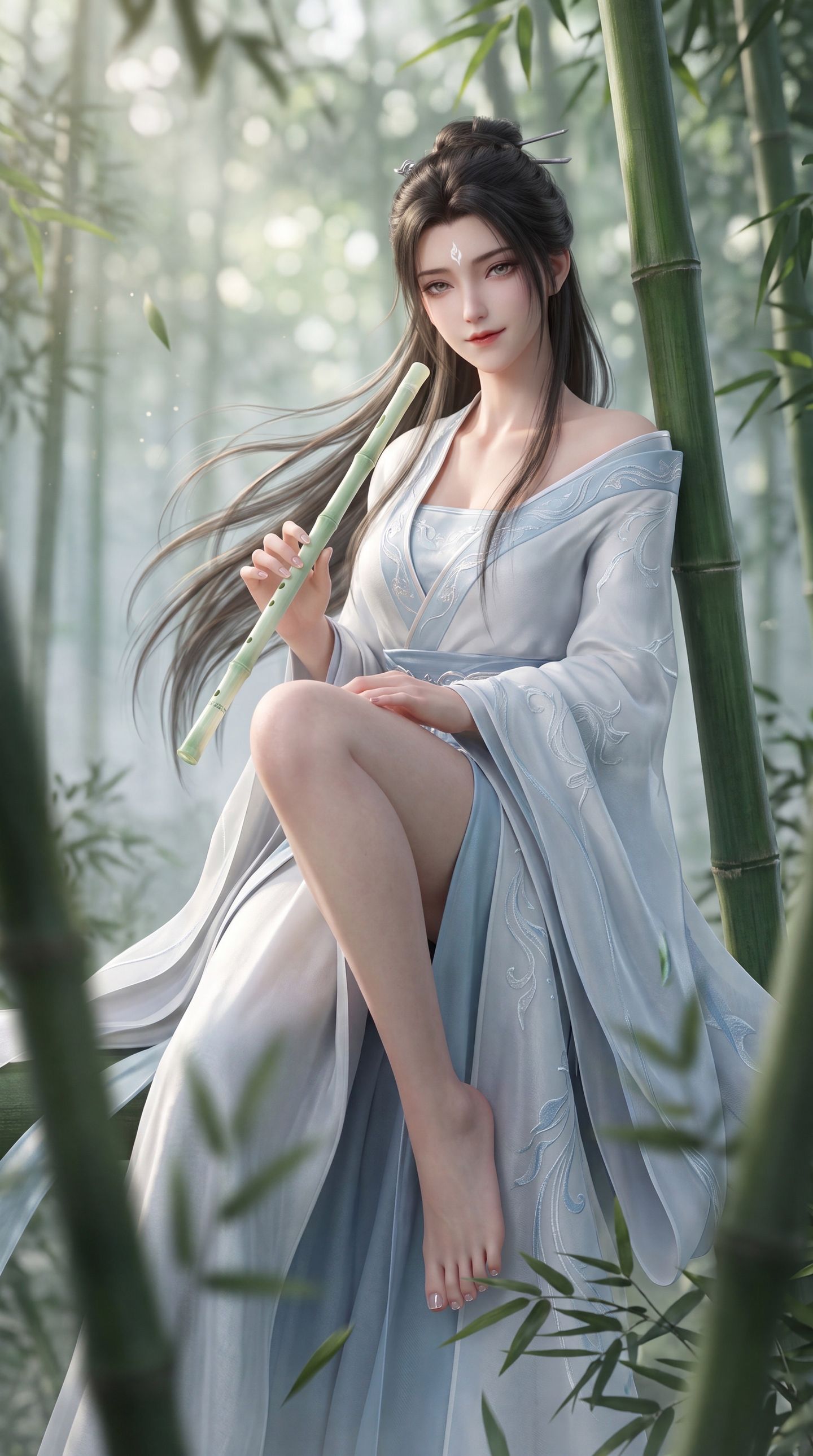 陆雪琪还是那么清纯啊 国漫女神AI 国漫女主 诛仙陆雪琪,第3张