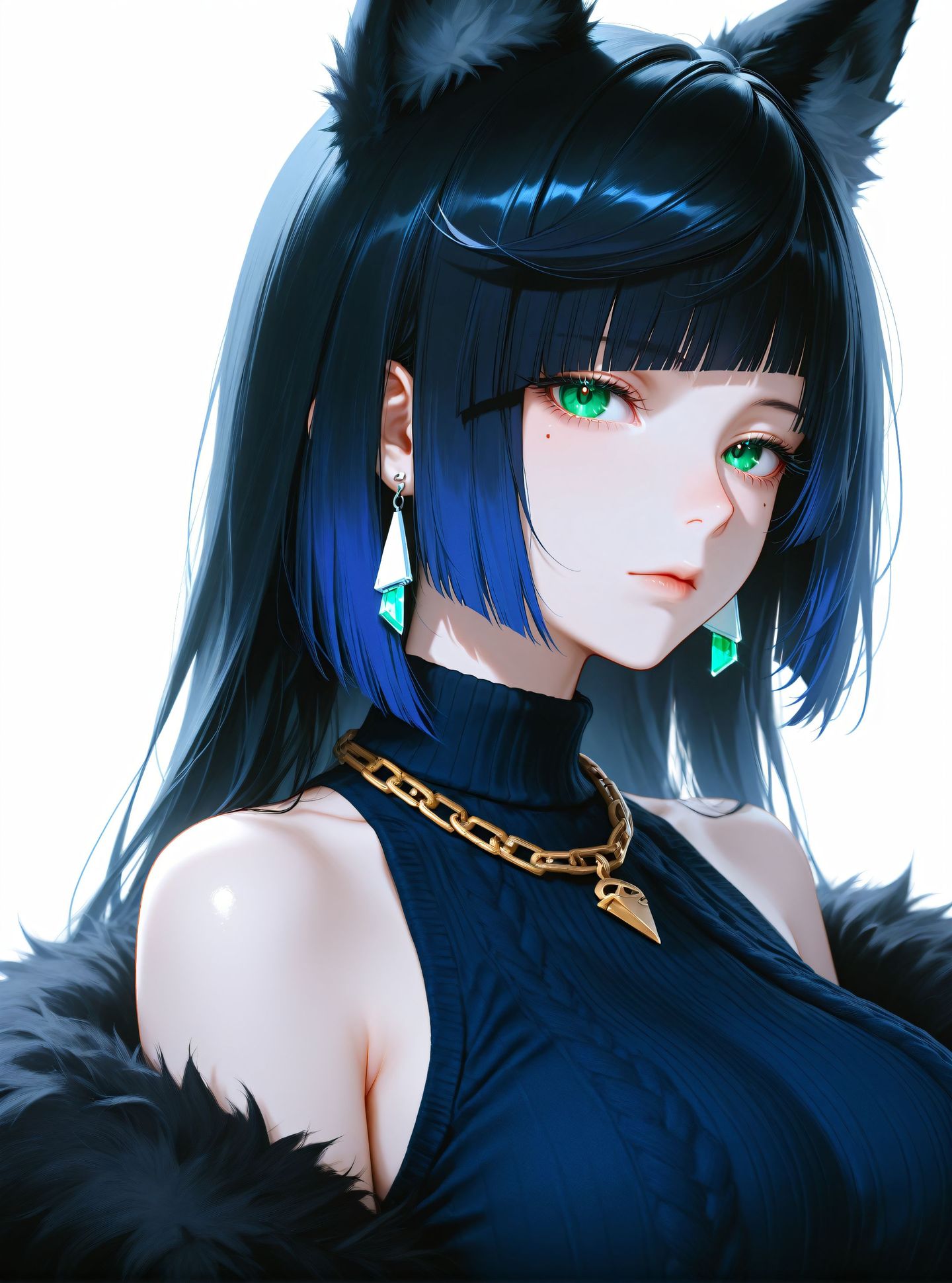二次元游戏角色人物《原神》夜兰超高清美图分享壁纸,第1张