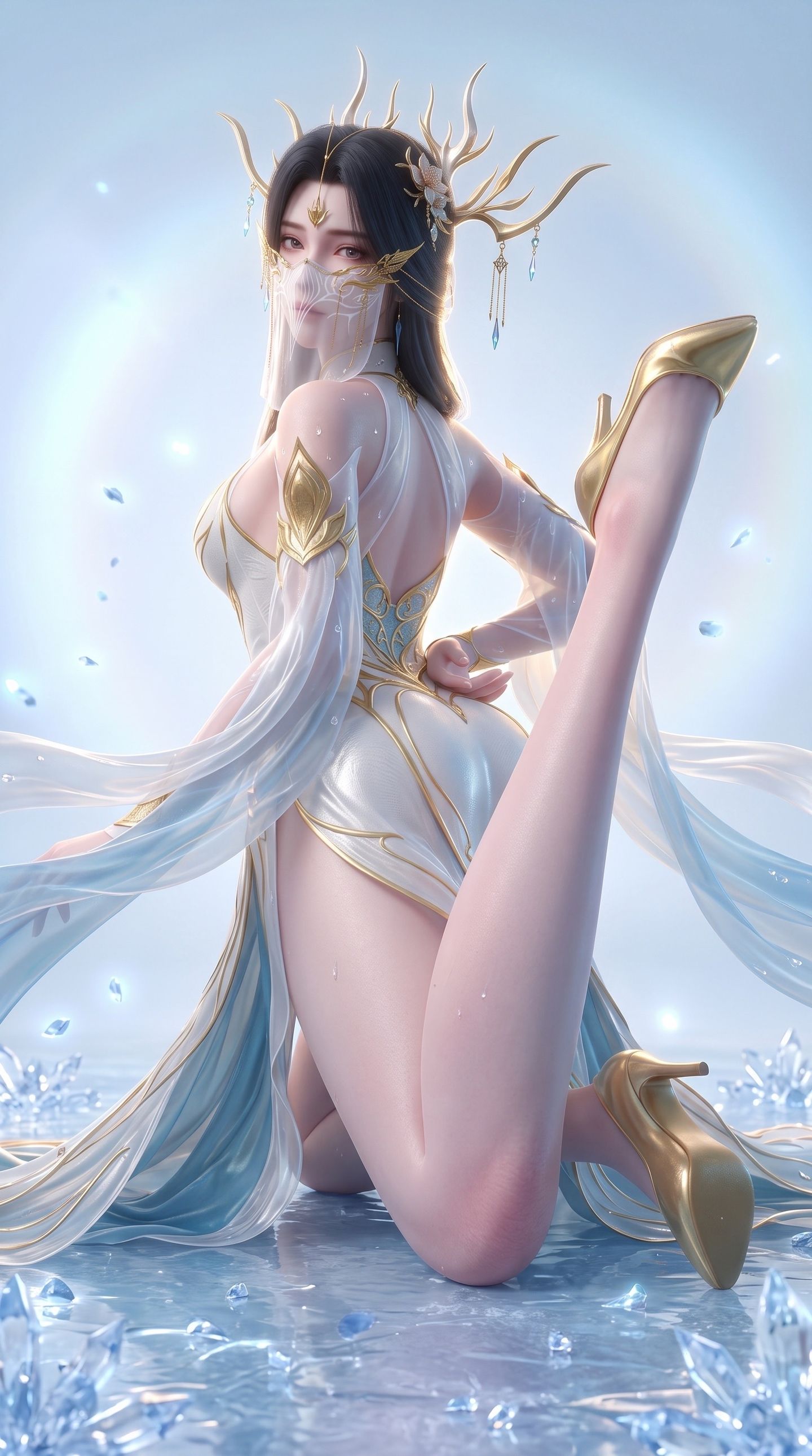 清衍静 大主宰动漫 国漫美女图片 AIGC,第5张