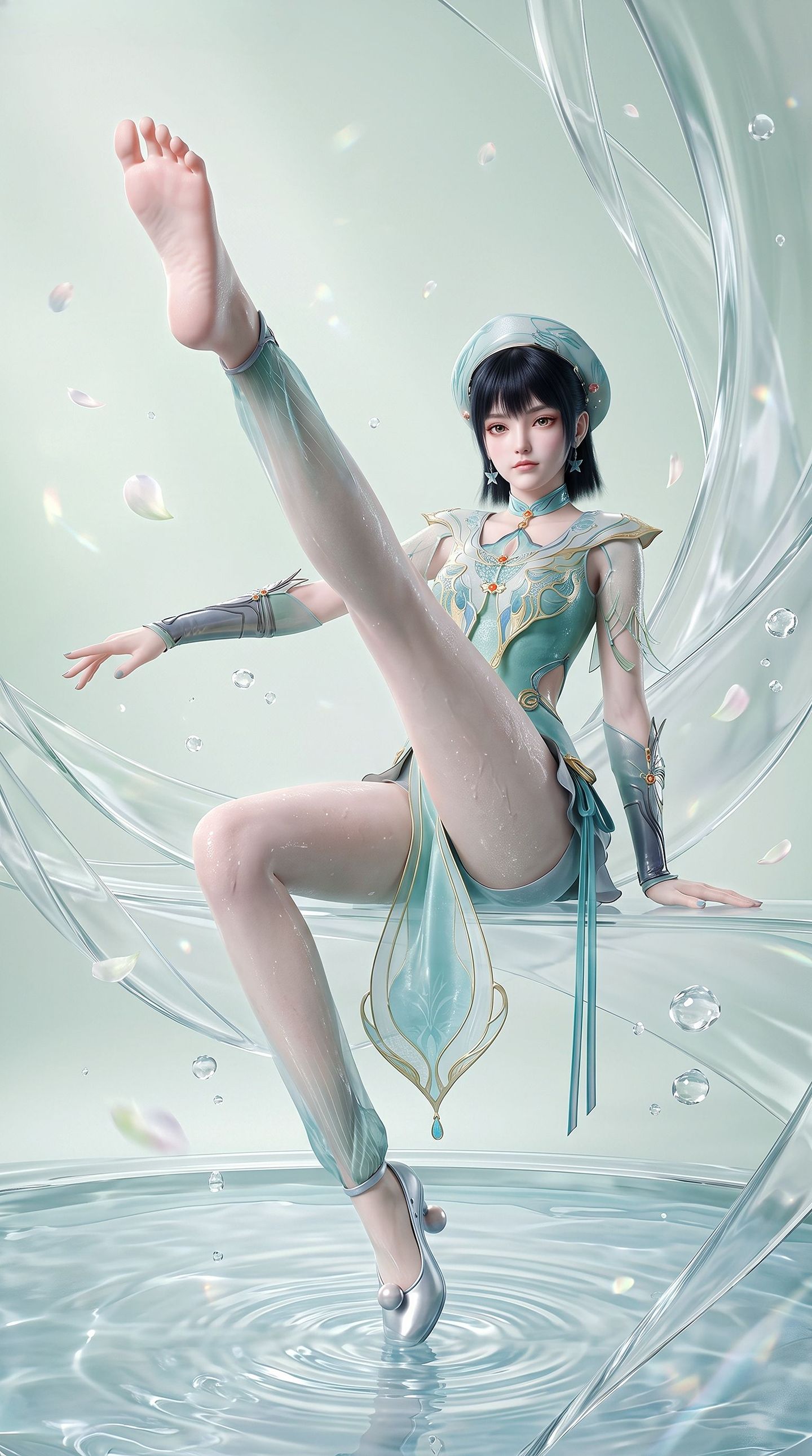 游戏美女图片 永劫无间 蓝梦大王捣蛋鬼,第2张